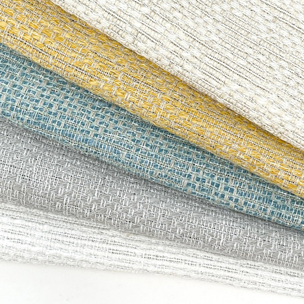 Medium Weight Faux Solid Linen Fabric By The Yard / 57