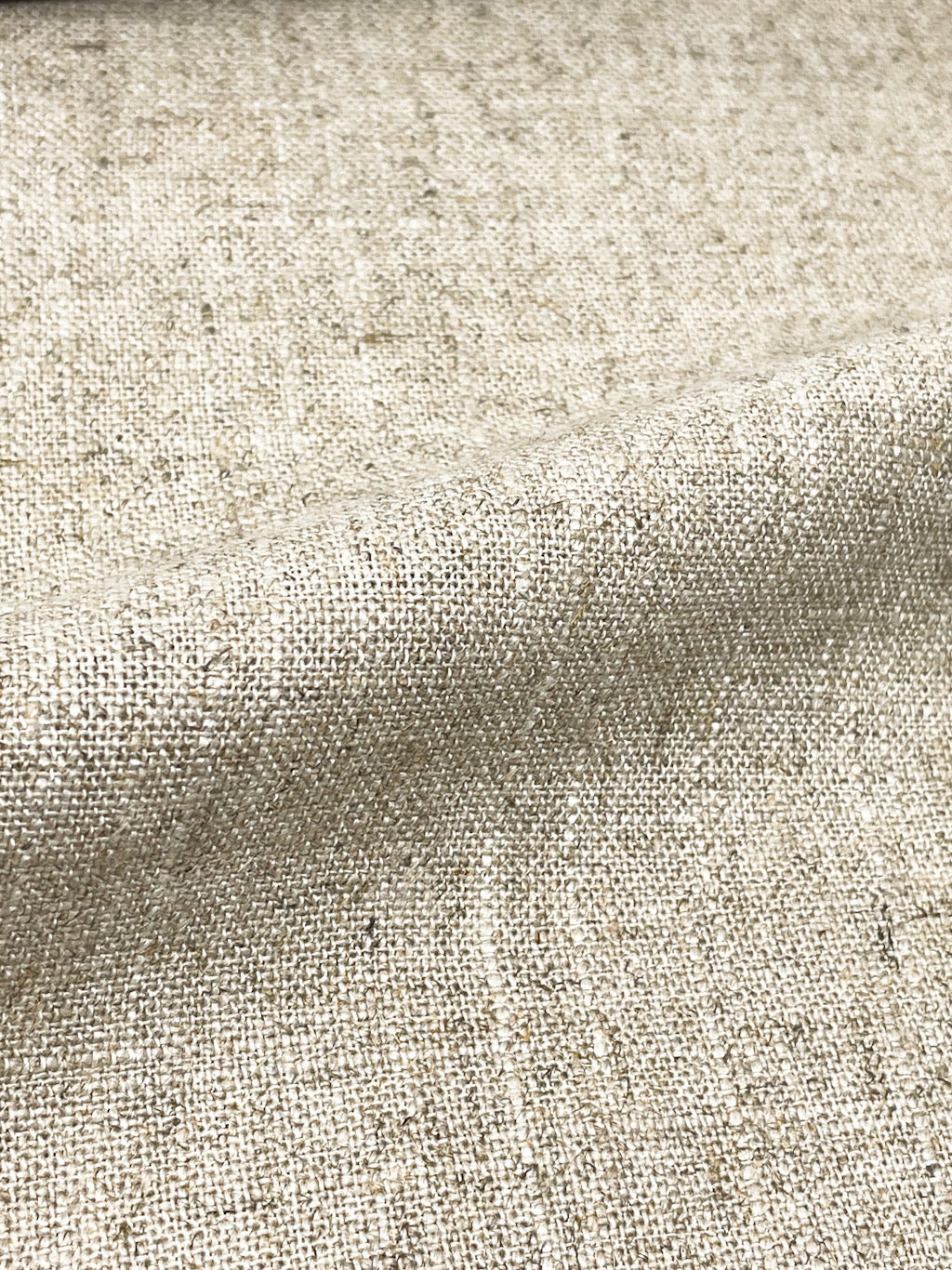 Vintage Rust Medium Sheer Linen Blend Fabric by the Yard / 53" Wide / CL1096