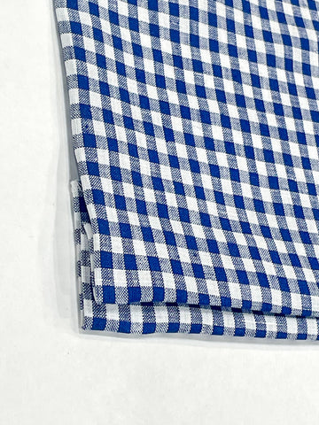 Checkered Pattern 100% Natural Linen Flat Roman Shade, Relaxed Roman Shade/CL1083