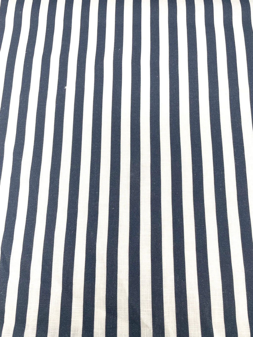 3/8" Narrow Thin Stripe 100% Natural Linen Fabric by the Yard / 57" Wide / CL1102