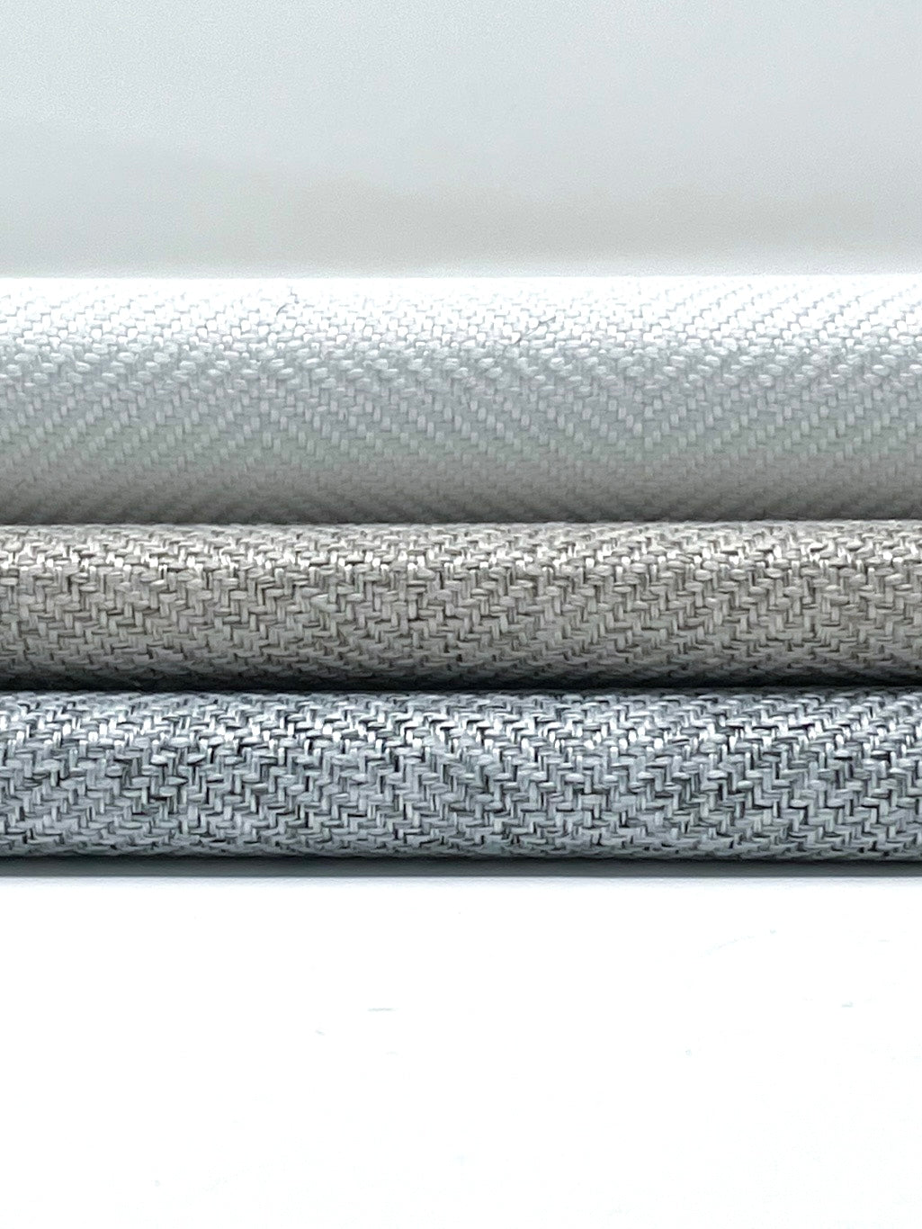 Blackout Faux Linen Fabric By The Yard, 3 Pass Blackout Fabric, Room Darkening Linen By The Yard/CL1097