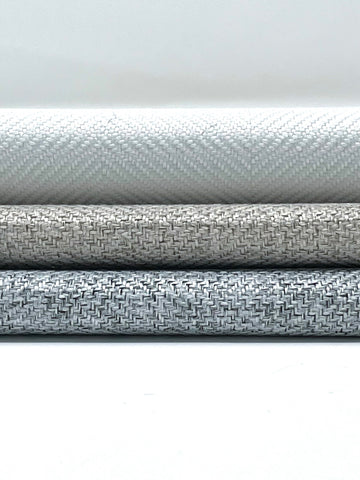 Blackout Faux Linen Fabric By The Yard, 3 Pass Blackout Fabric, Room Darkening Linen By The Yard/CL1097