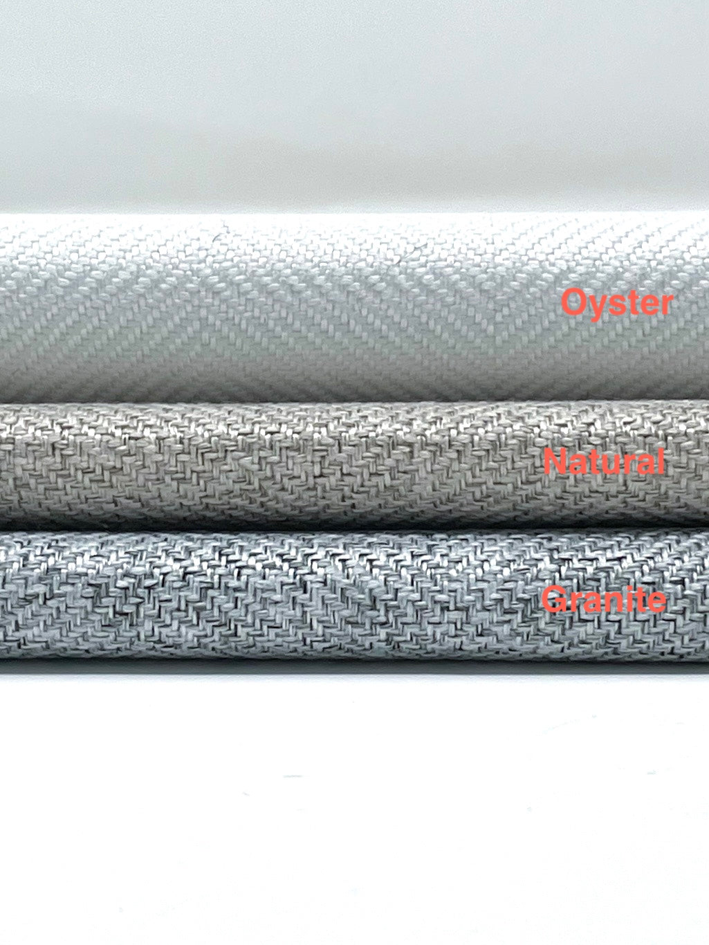 Blackout Faux Linen Fabric By The Yard, 3 Pass Blackout Fabric, Room Darkening Linen By The Yard/CL1097