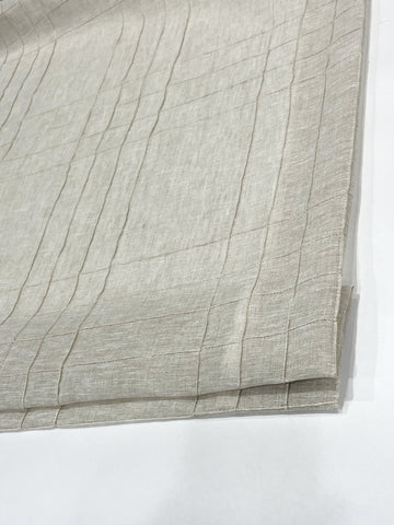 Seamed Blend Linen Flat Relaxed Casual Roman Shade, Farmhouse contemporary Roman Shade/CL1086
