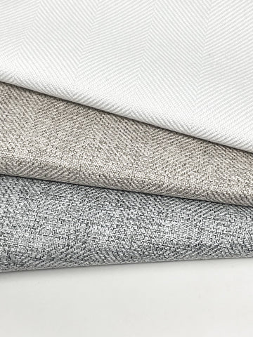 Blackout Faux Linen Fabric By The Yard, 3 Pass Blackout Fabric, Room Darkening Linen By The Yard/CL1097