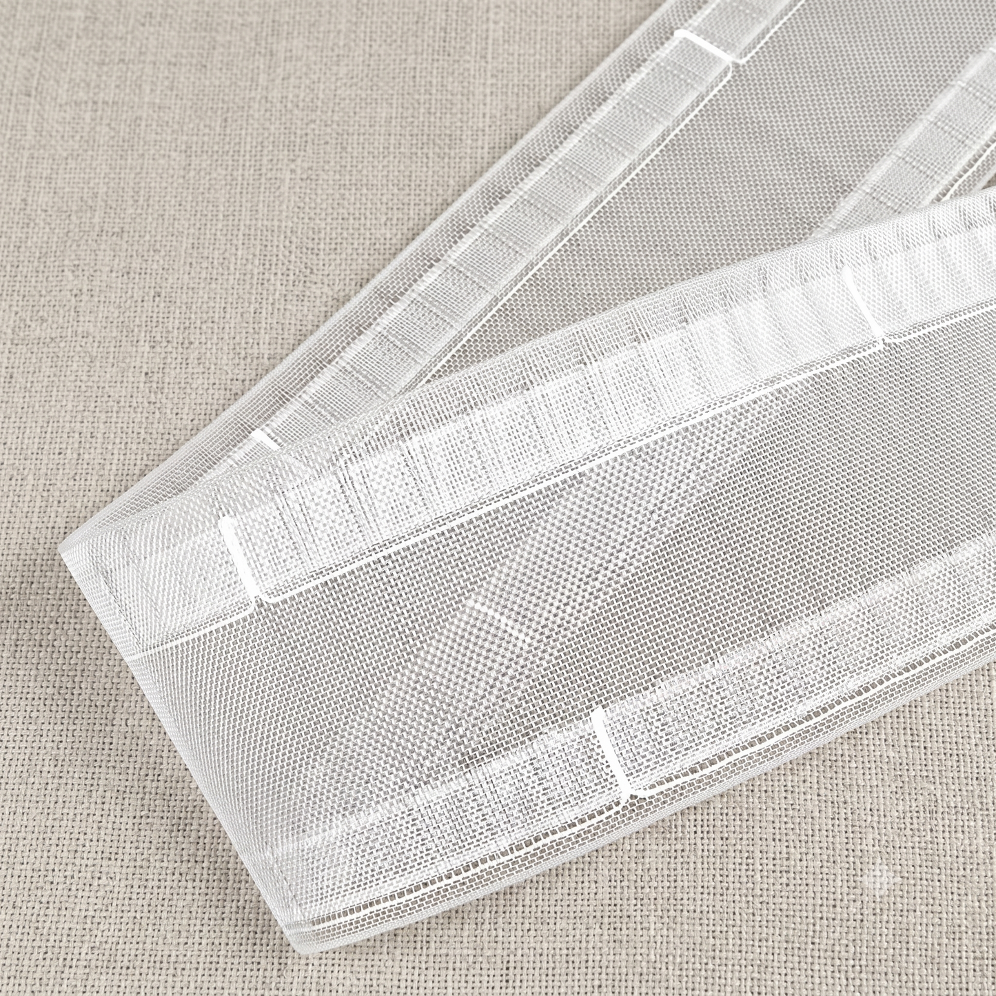 Premium Transparent S-Fold Wave Curtain Heading Tape | CH1007