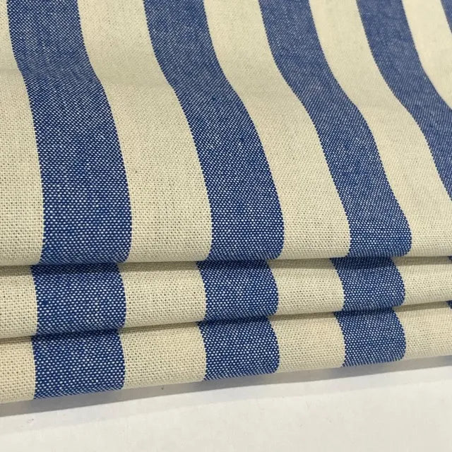 Classic Cabana Stripe 100% Cotton Fabric By The Yard, 54"Width, CL1025