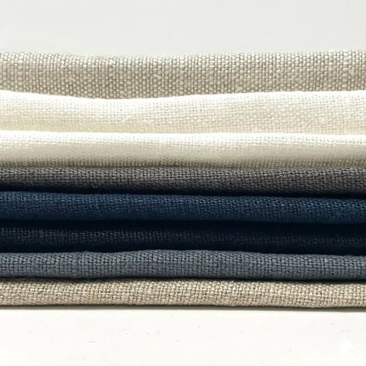 Tumbled Washed Belgian 100% Natural Linen Fabric | 54"Width | CL1064