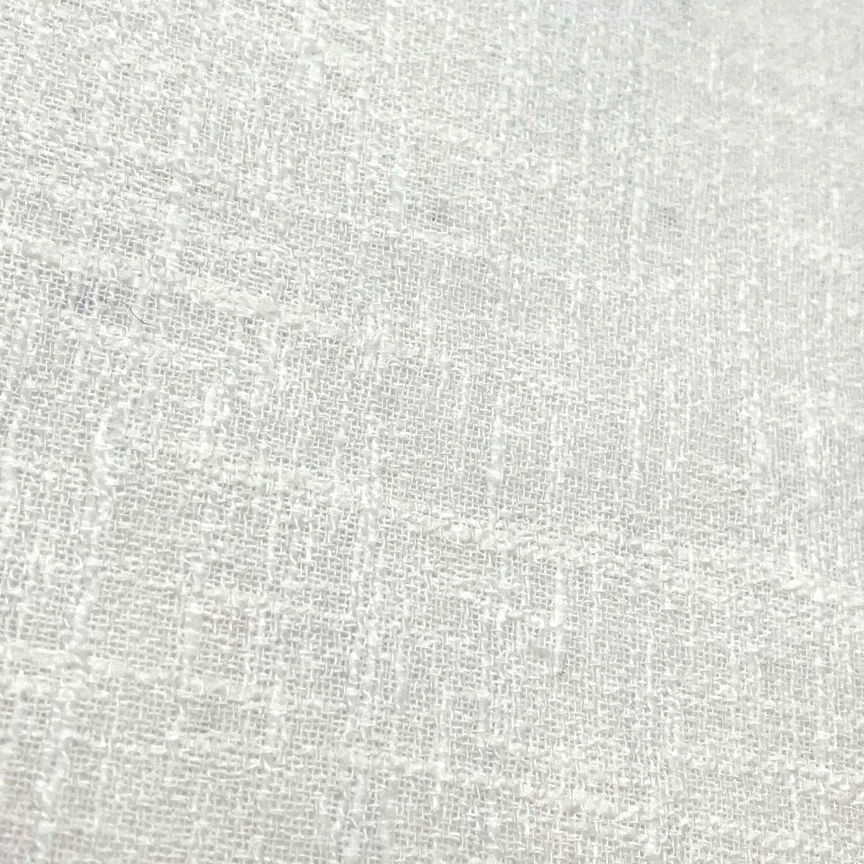 Textured Solid Sheer Linen Blend Fabric By The Yard/CL1065