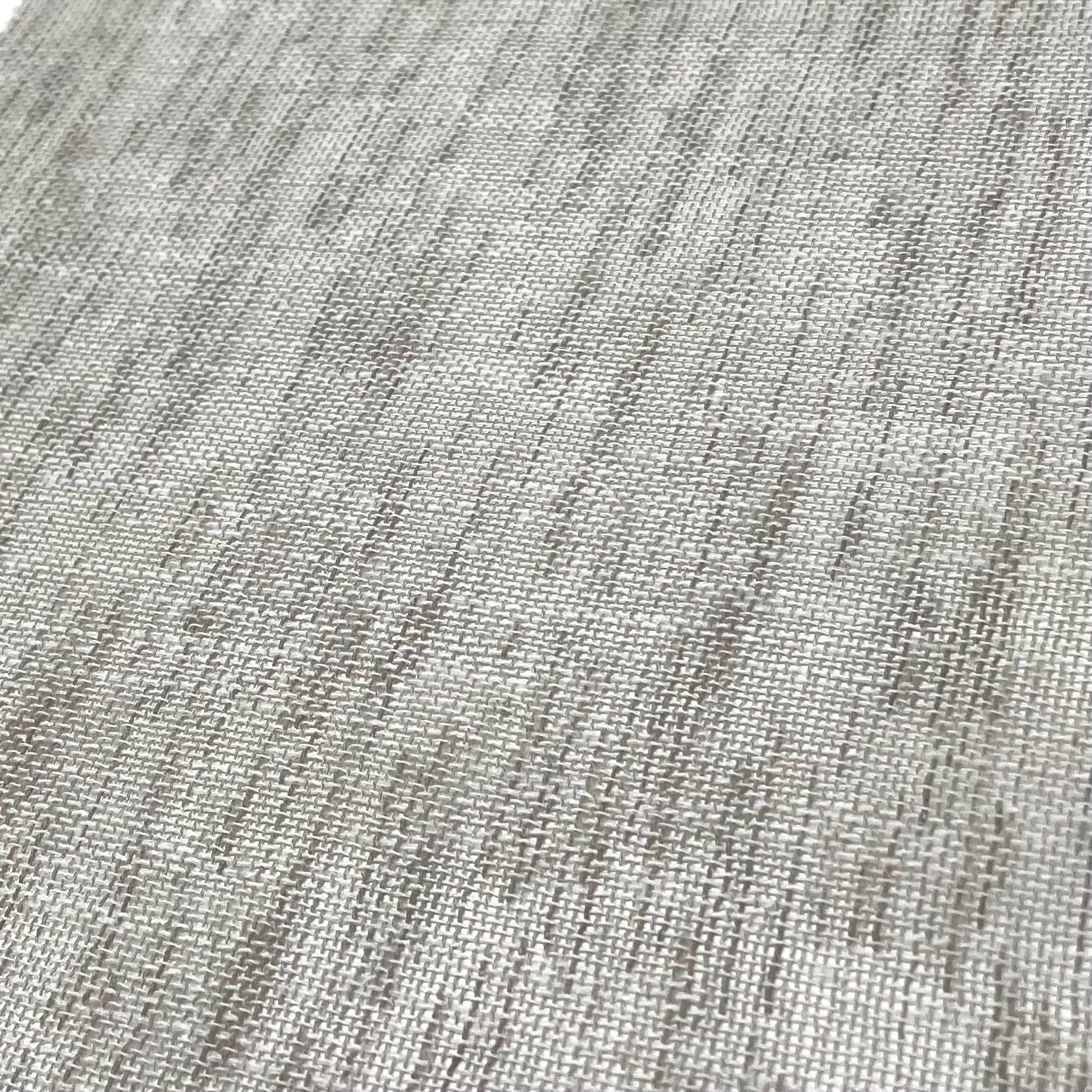 Small Mesh Net Faux Linen Fabric By The Yard / 118" Width / CL1069