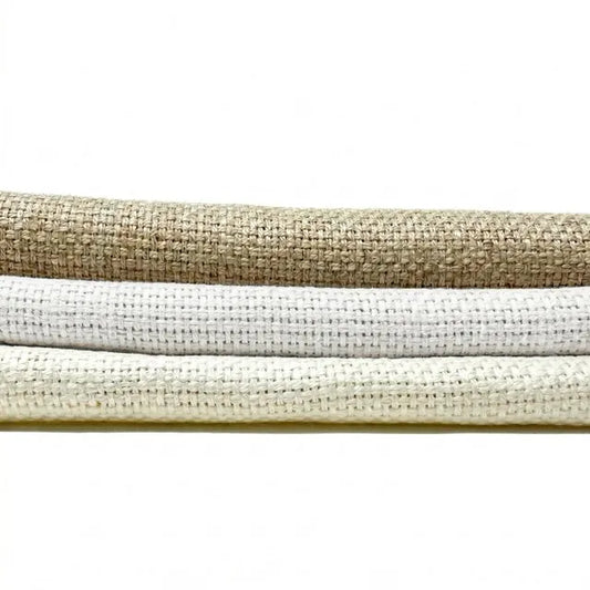 Rustic Antique Blend Linen Weave Fabric by the Yard | 55"Width | CL1121