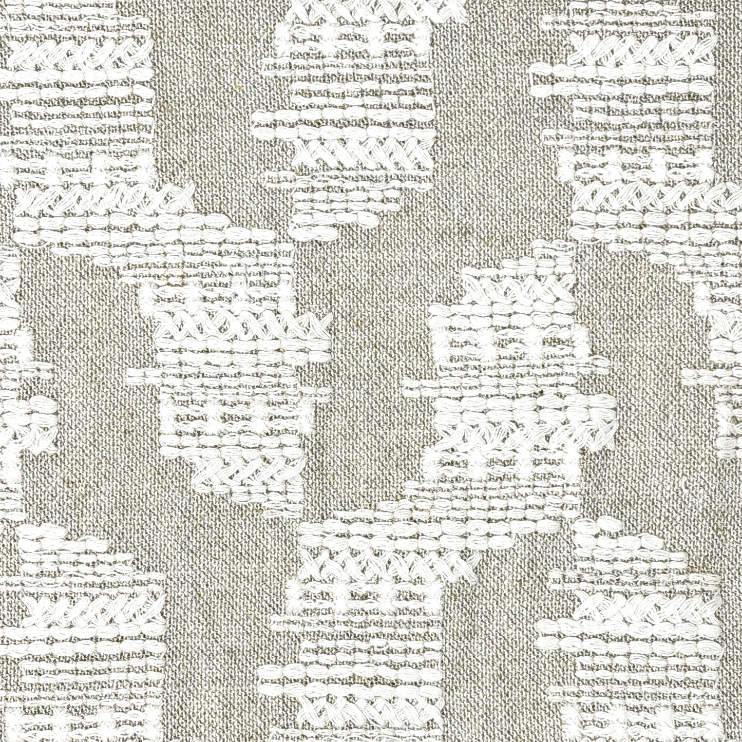 Embroidery Texture Modern Luxury Blend sheer Linen Fabric By The Yard / 53"Width / CL1131