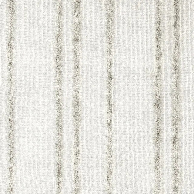 Ruffled Stripe Embroidery Blend Linen Fabric, 118"Width, CL1172