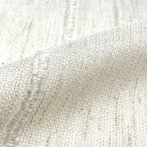 Circle Embroidery Blend Linen Fabric By The Yard, Curtain, Drapery, Table Top, 54" Width/CL1072