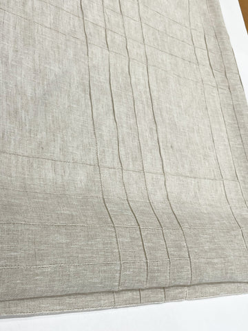 Seamed Blend Linen Flat Relaxed Casual Roman Shade, Farmhouse contemporary Roman Shade/CL1086