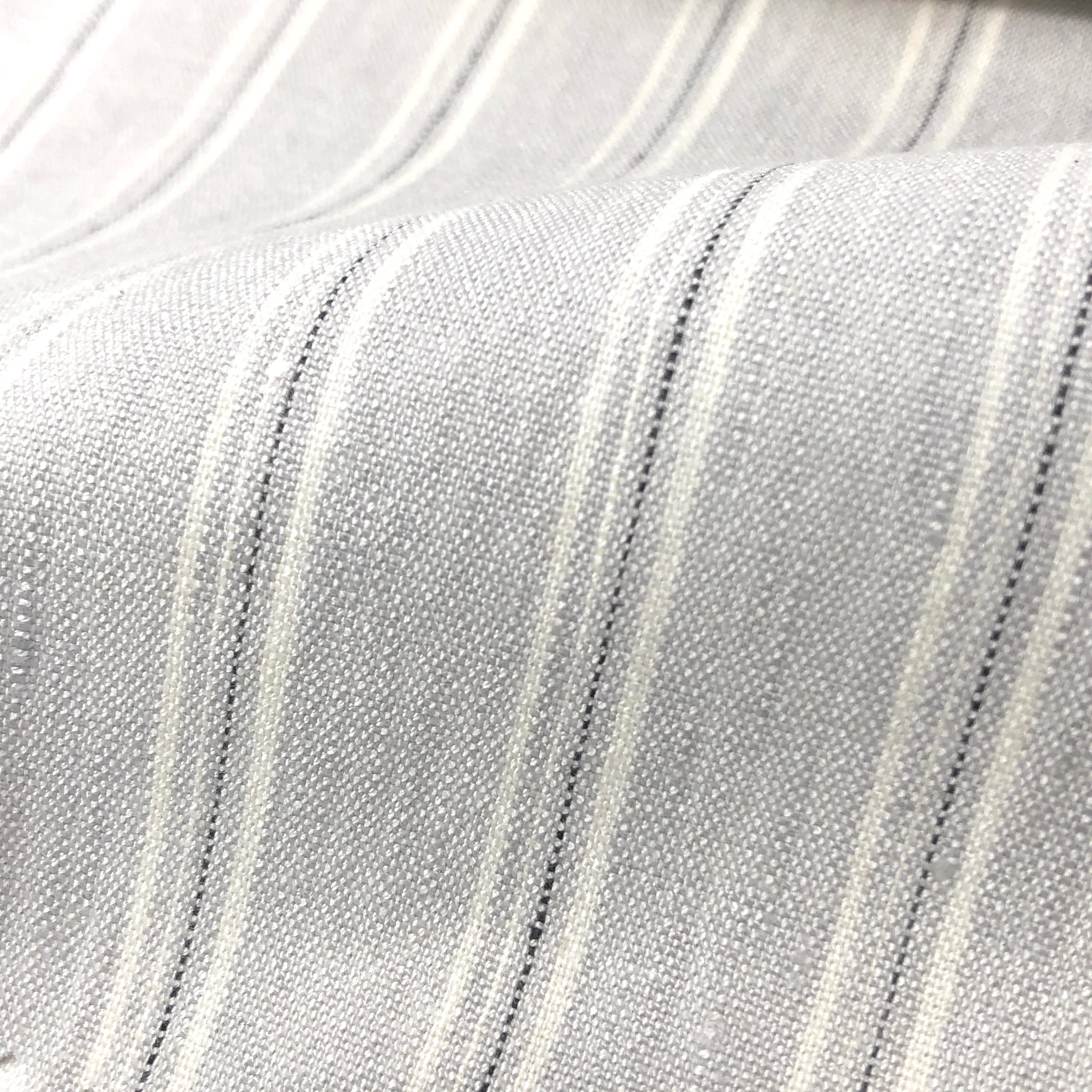 7/8" Narrow Faded Stripe Marbella Yarn Dye Fabric by the Yard / 46" Width / CL1008