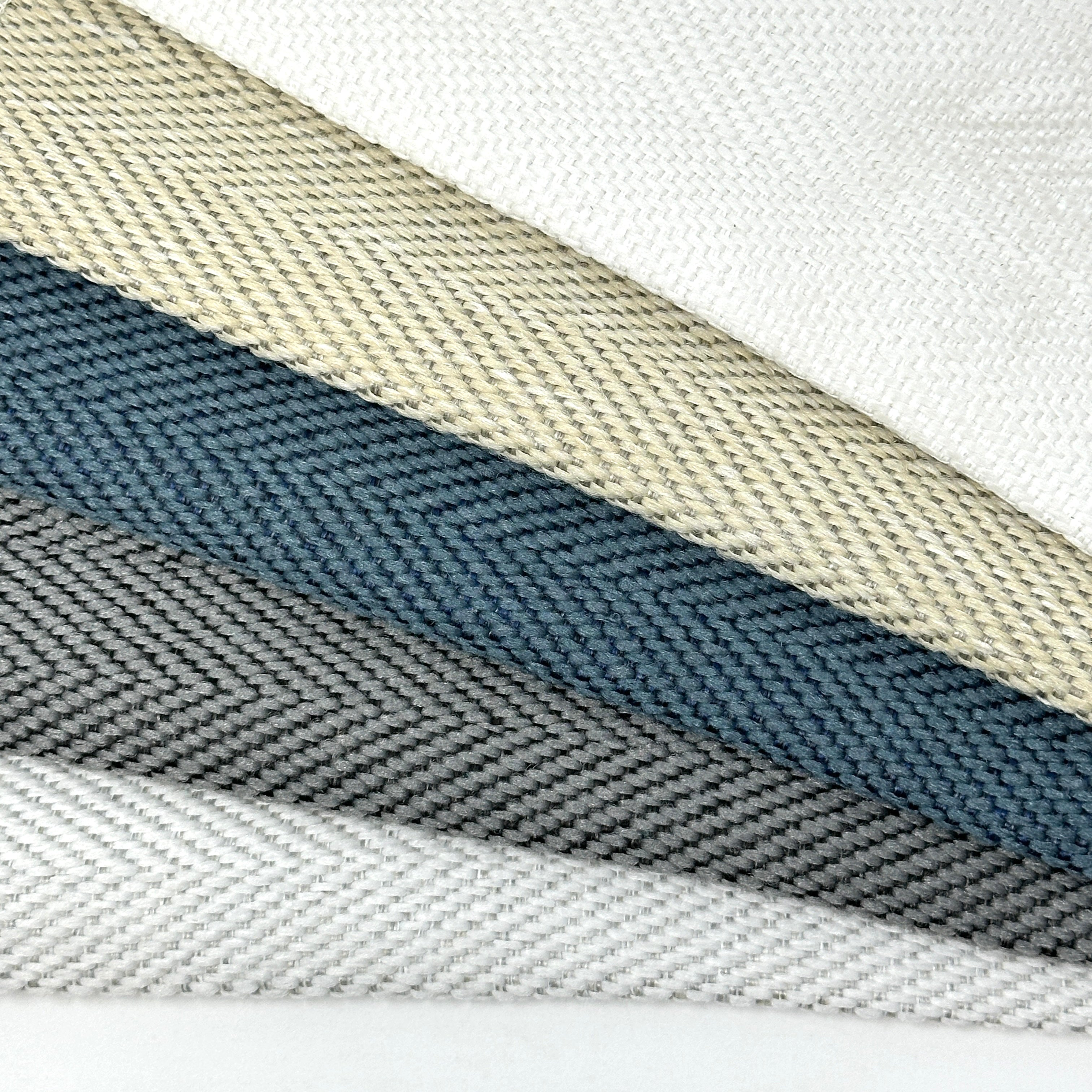 Diagonal Weave 100% Eco Friendly Olefin Fabric By The Yard / 55
