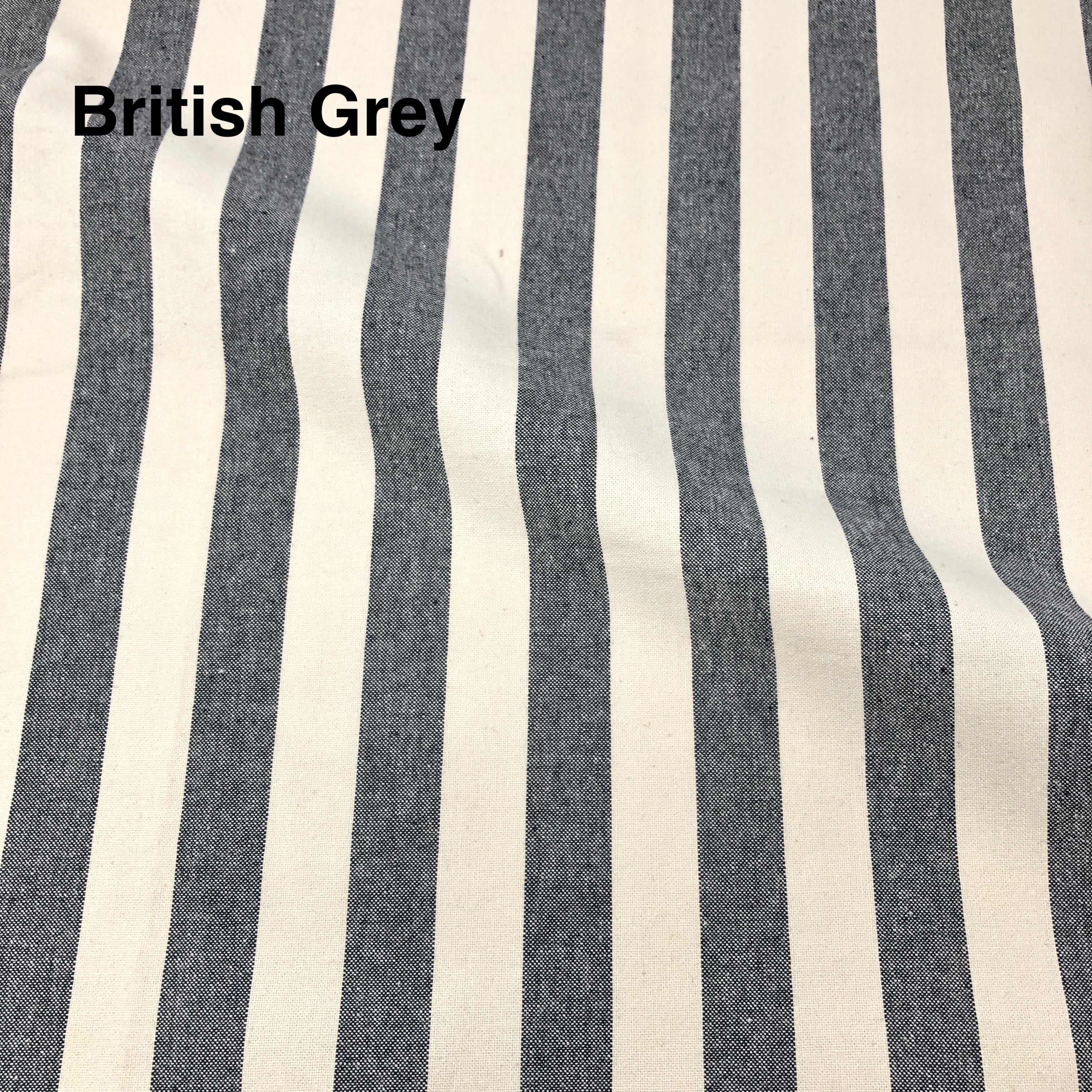 1" Stripe Cotton Fabric By The Yard/CL1025
