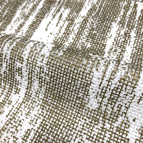 Abstract Linen Blend Sheer Fabric by the Yard / 54" Wide / CL1031