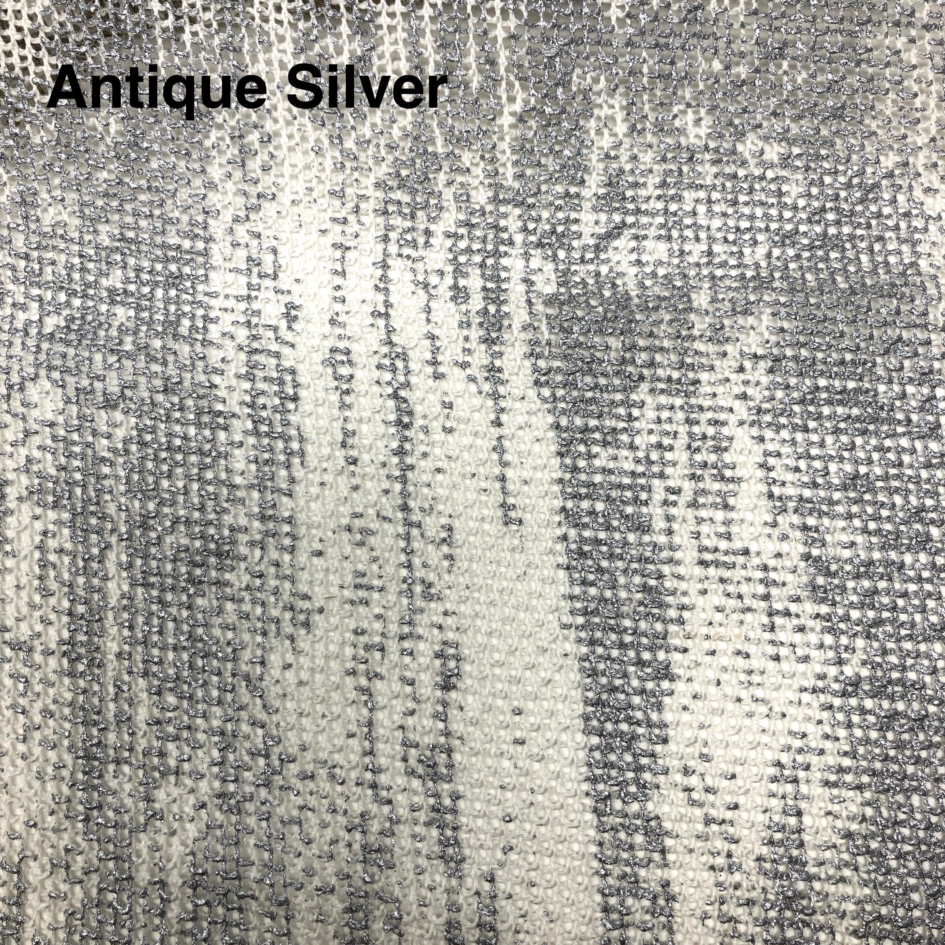 Abstract Linen Blend Sheer Fabric by the Yard / 54" Wide / CL1031