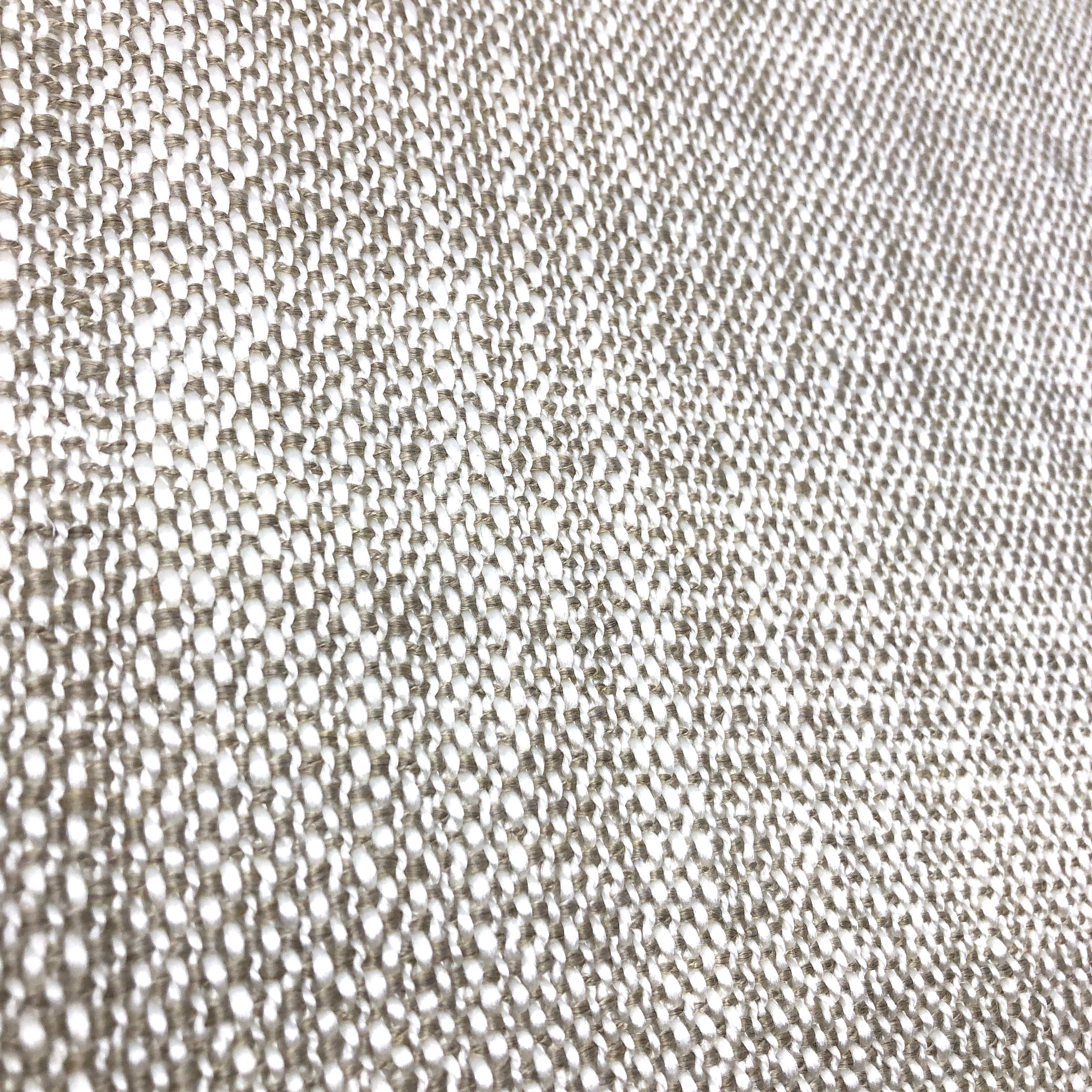 Medium Weight Faux Blend Linen Sheer Fabric by the Yard / 60" Wide / CL1030