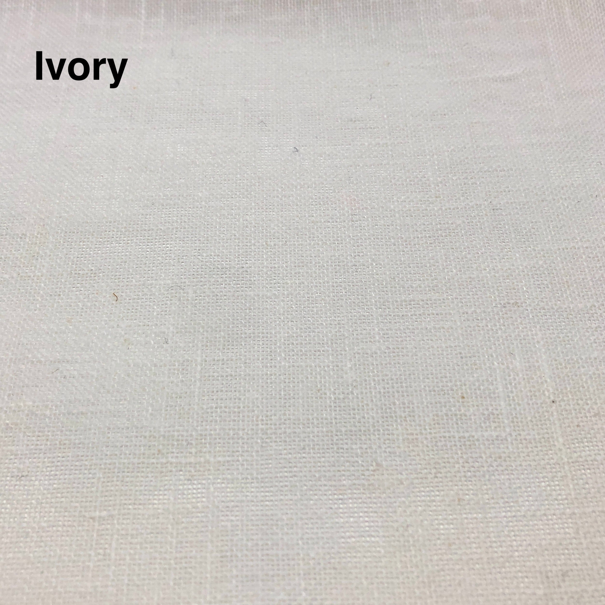 2 Tone Poly Linen Sheer Fabric by the Yard / 118" Wide / CL1034