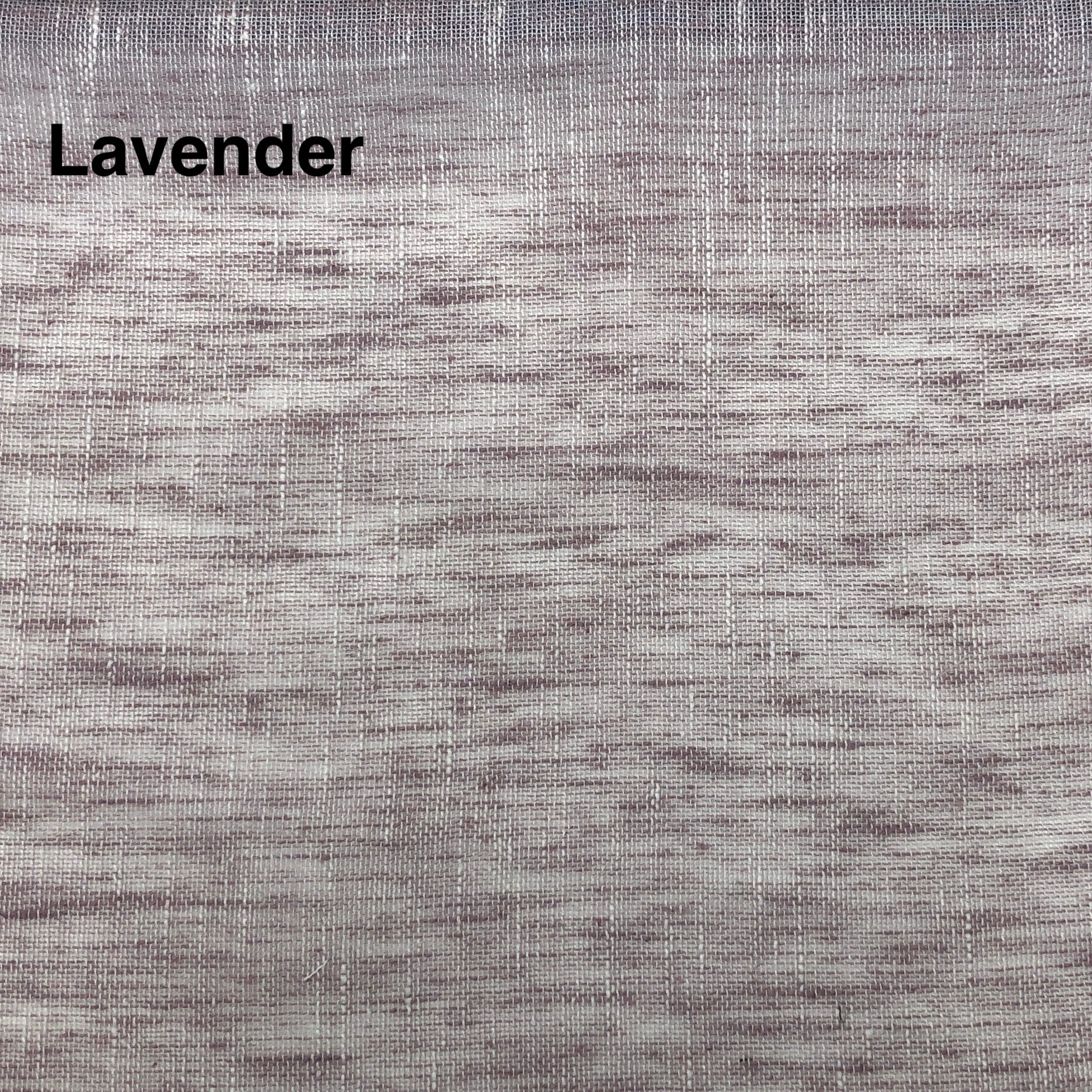 2 Tone Poly Linen Sheer Fabric by the Yard / 118" Wide / CL1034