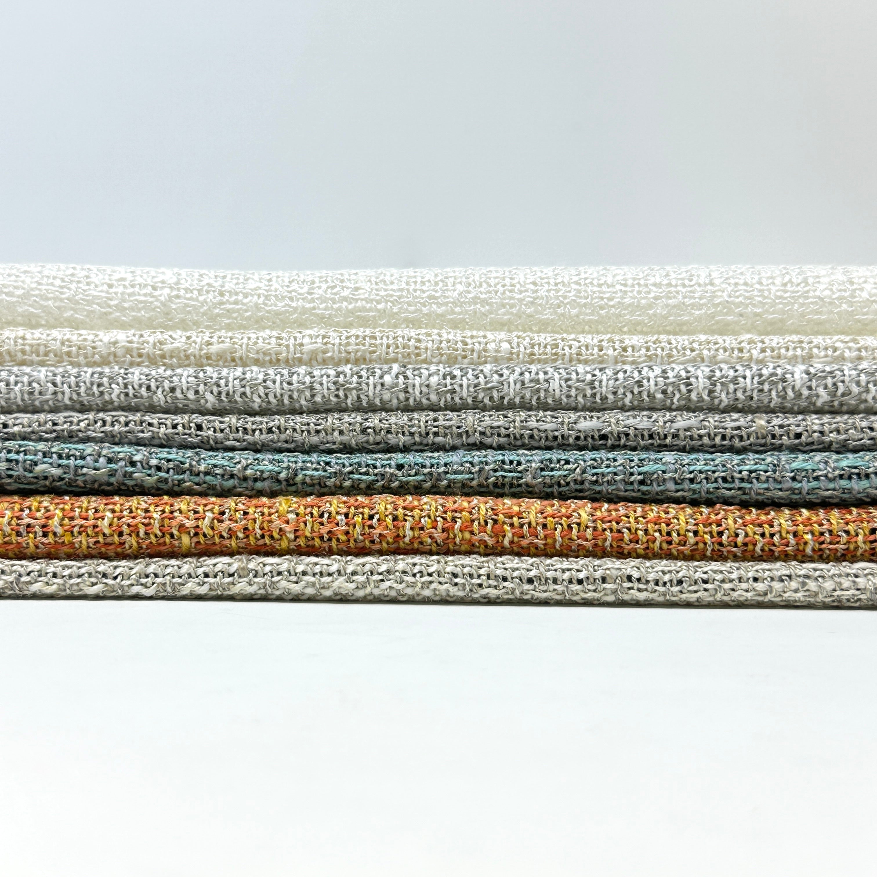 Mesh Net Sheer Blend Linen Fabric By The Yard / 59" Width / CL1132
