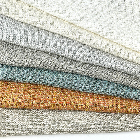 Mesh Net Sheer Blend Linen Fabric By The Yard / 59" Width / CL1132