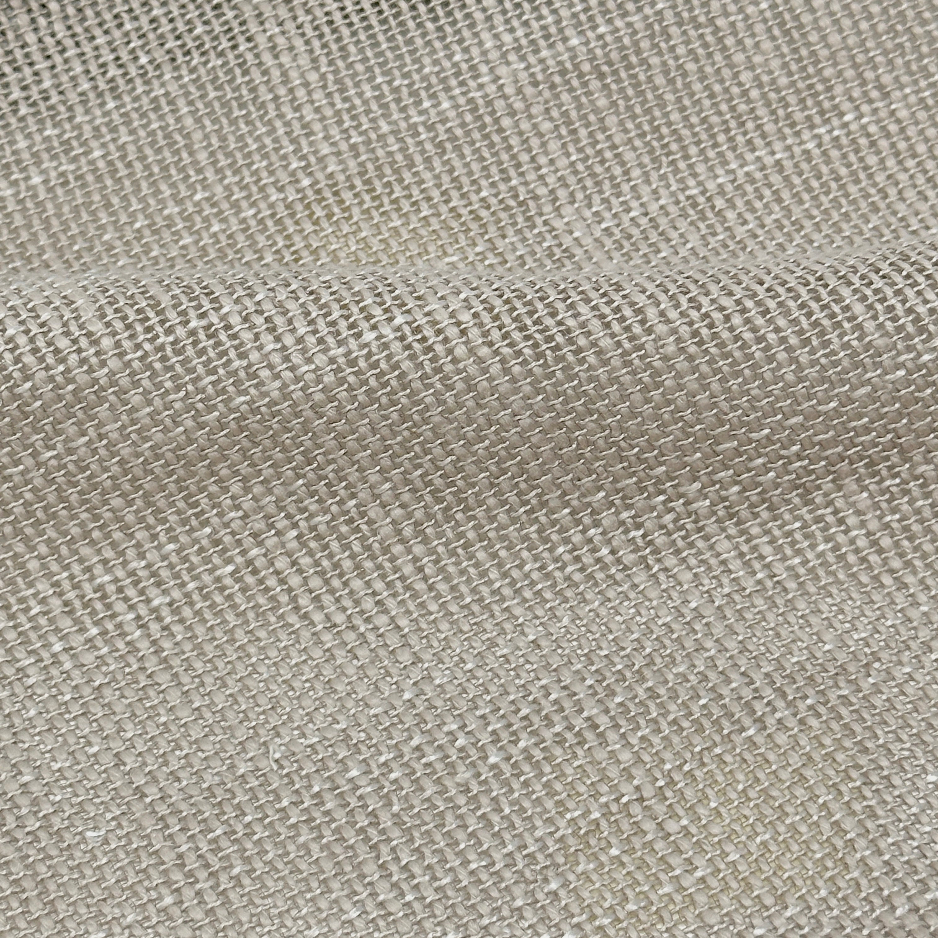 Rough Medium Weight Sheer Blend Linen Fabric by the Yard / 54" Width / CL1127