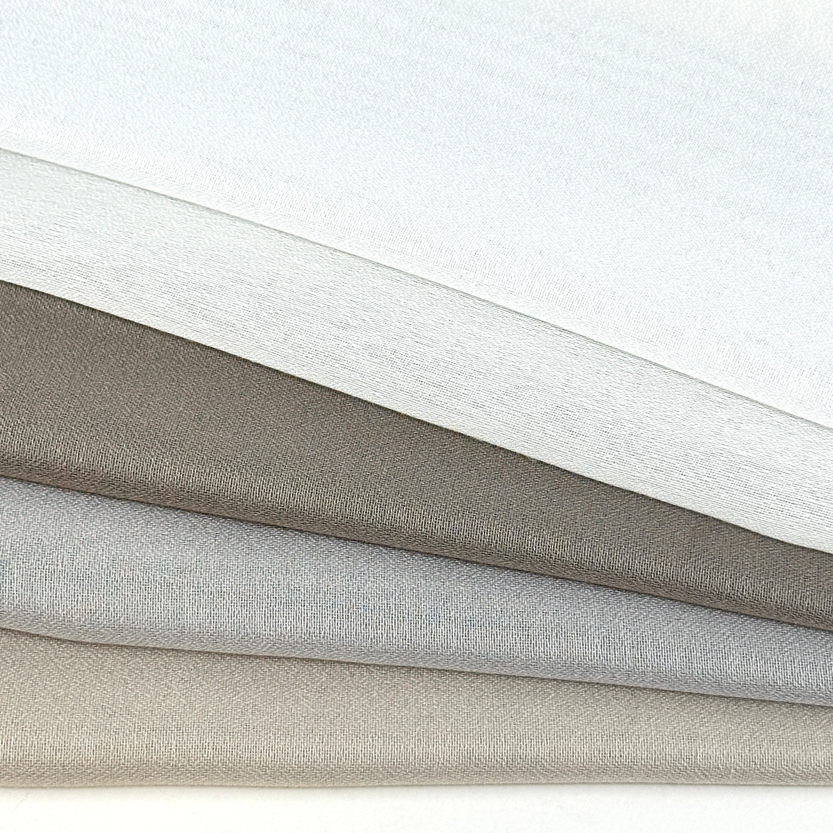 Poly Sheer Faux Linen Fabric by the Yard / 118