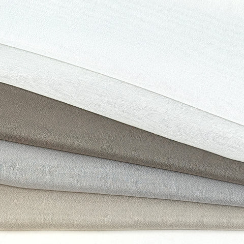 Sheer Linen Fabric with Embroidered Dots & Stripes / 54" Width / CL1126