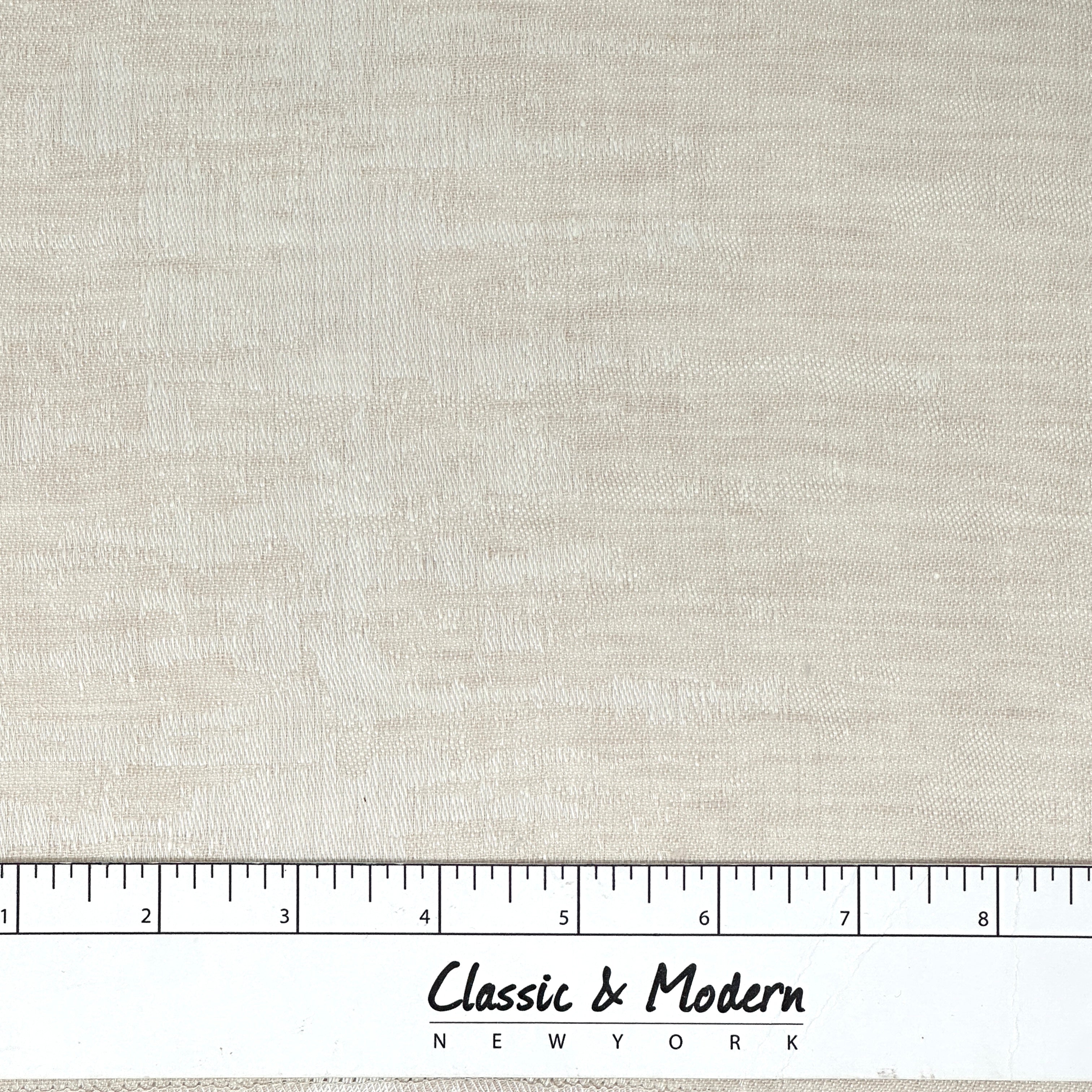 Irregular Geometric 100% Linen Fabric by the Yard / 58" Width / CL1119