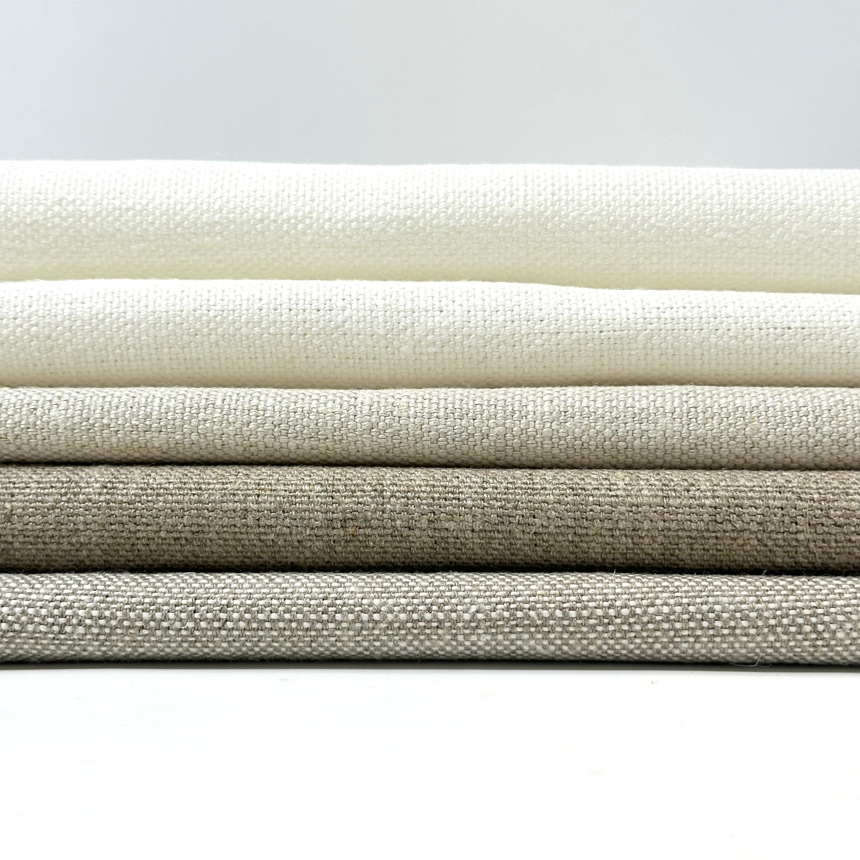 Tumbled Washed Medium Weight Linen Fabric by the Yard / 56" Wide / CL1141