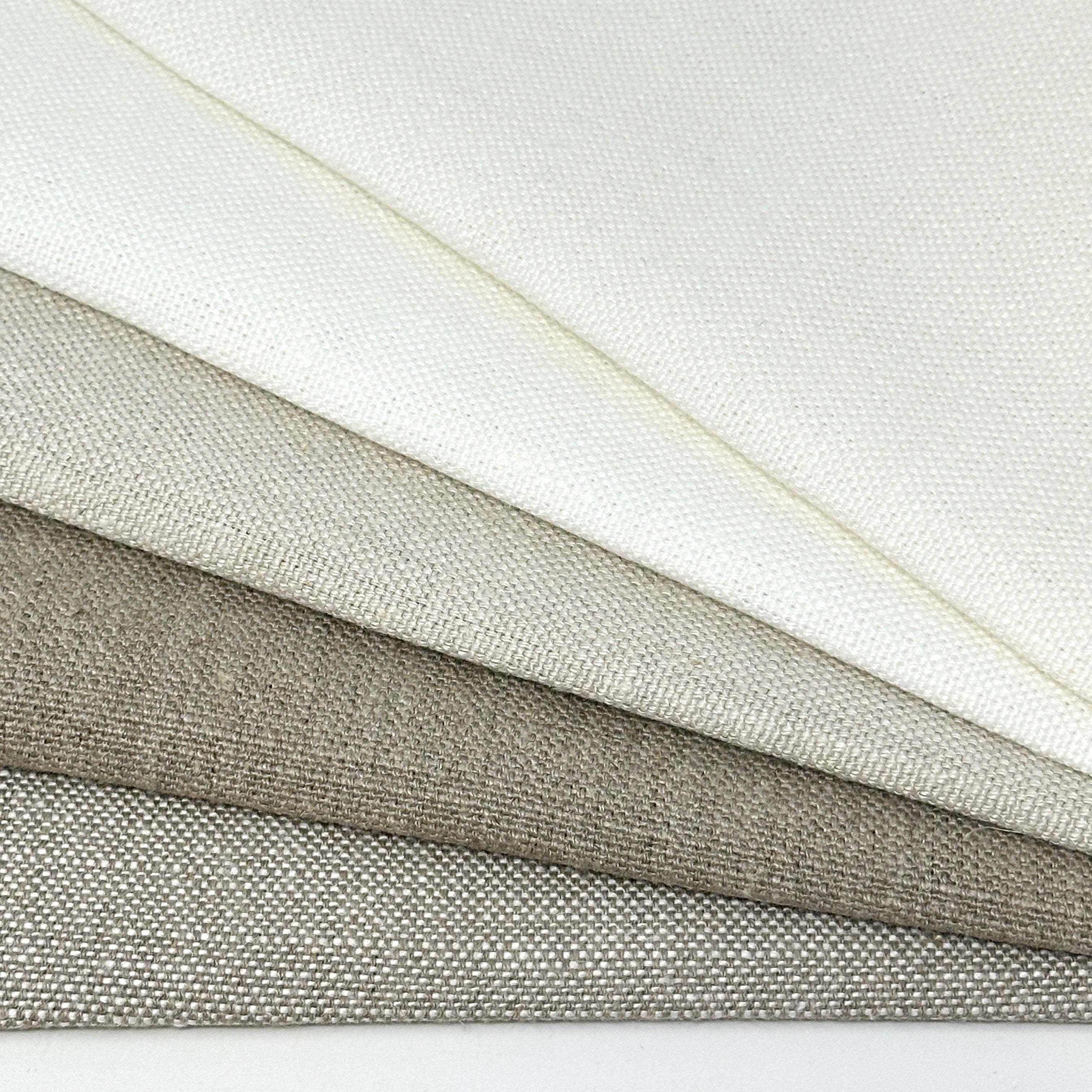 Tumbled Washed Medium Weight Linen Fabric by the Yard / 56