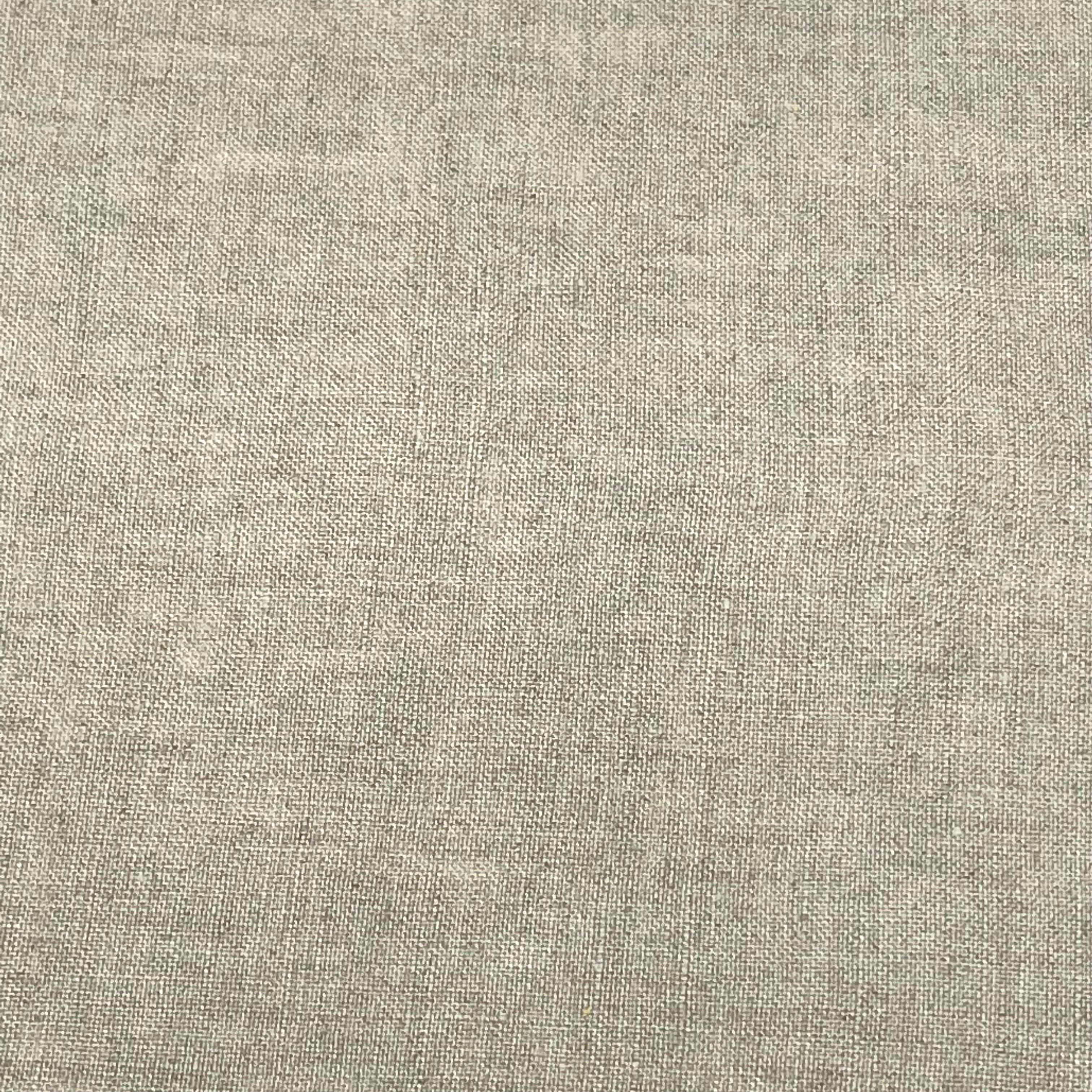 Washed Tumbled French Double Width 100% Natural Linen Fabric By The Yard/ 116" Width / CL1058