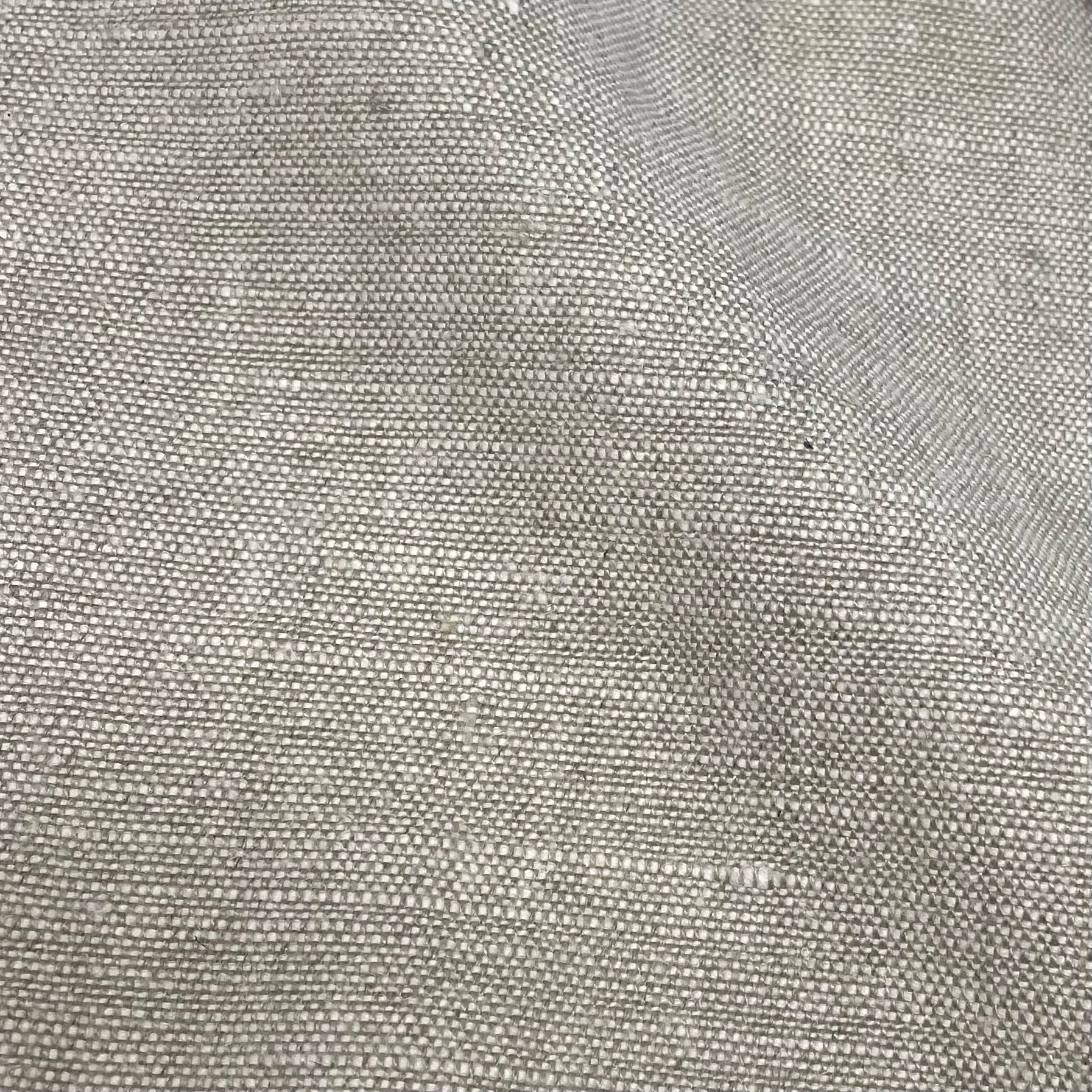 Tumbled Washed Belgian 100% Natural Linen Fabric / 54" Width / CL1064