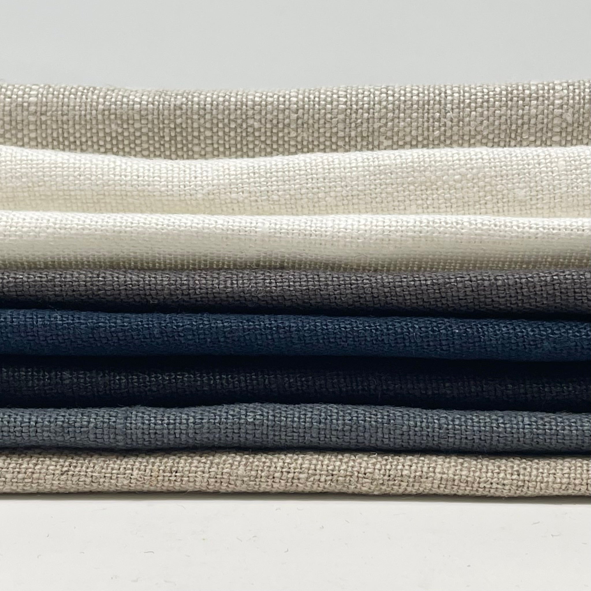 Tumbled Washed Belgian 100% Natural Linen Fabric / 54" Width / CL1064