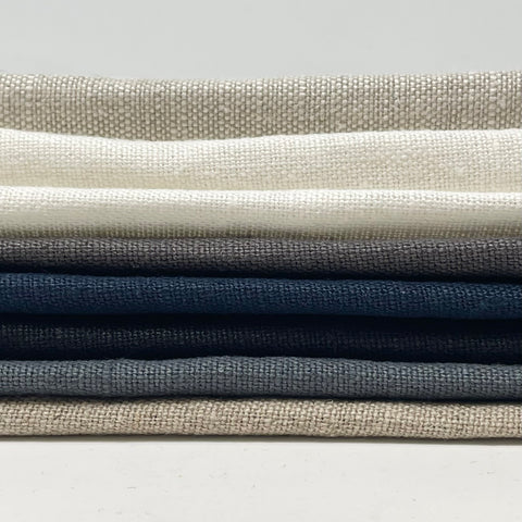Tumbled Washed Belgian 100% Natural Linen Fabric / 54" Width / CL1064