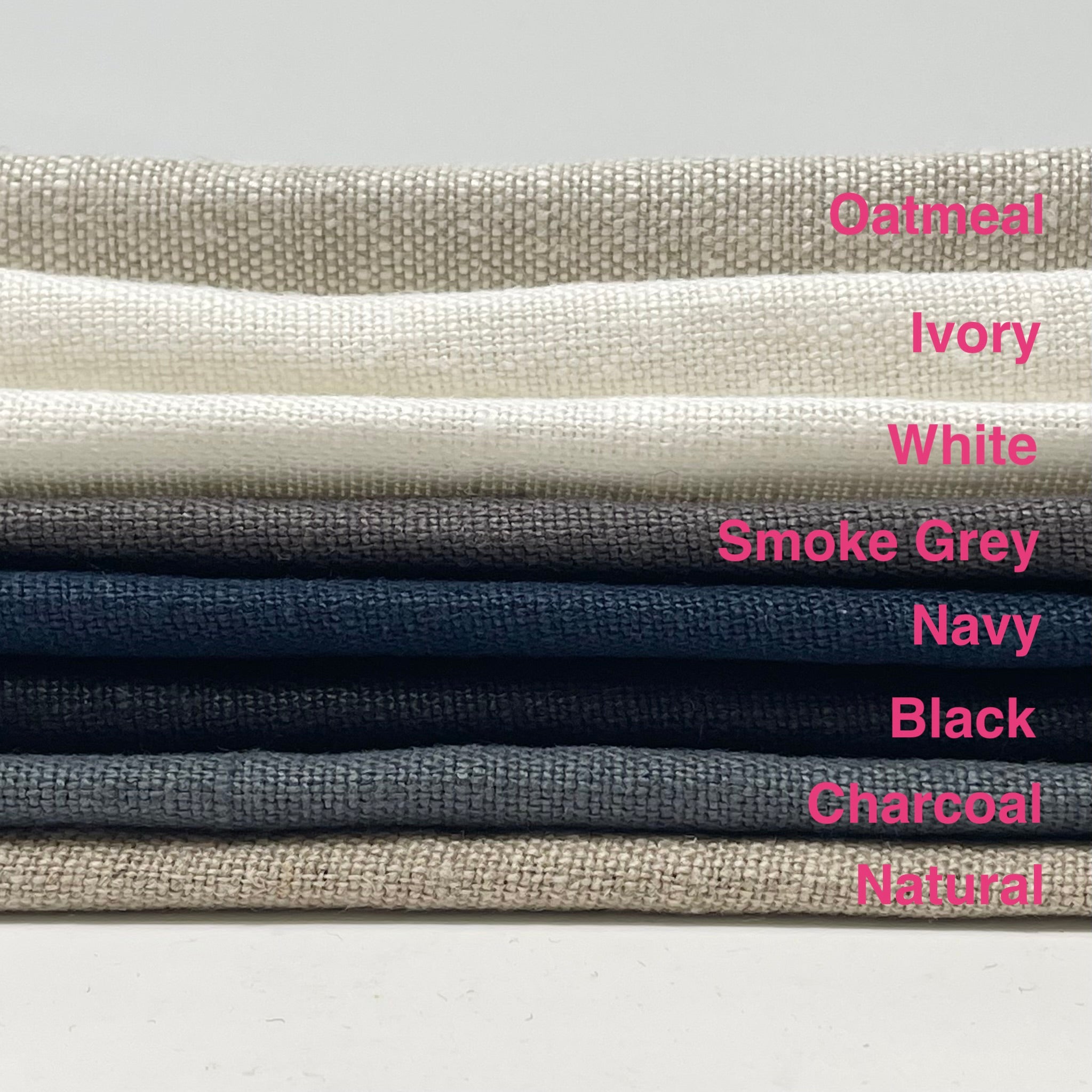Tumbled Washed Belgian 100% Natural Linen Fabric / 54