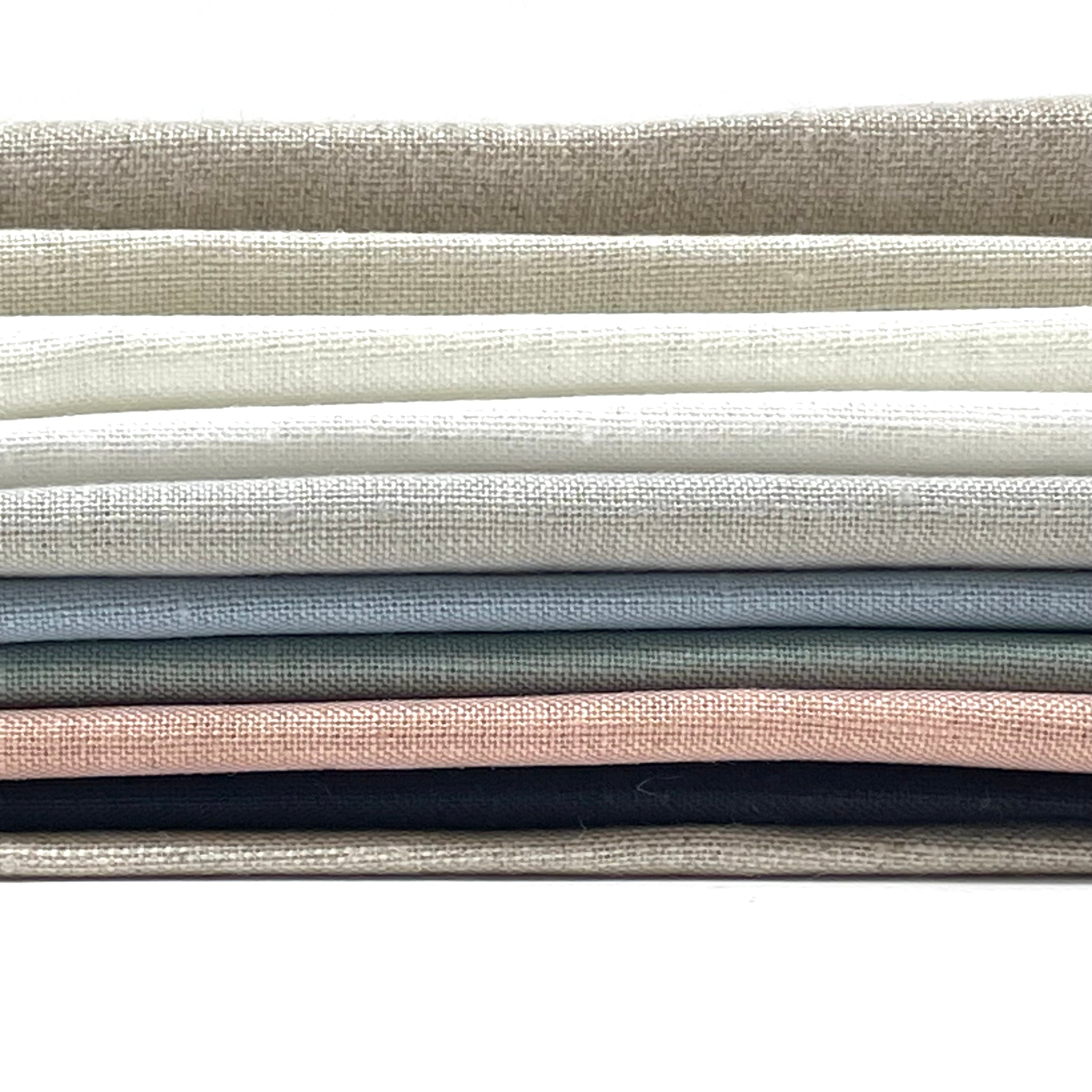 Double Width 100% Natural Linen Fabric By The Yard/CL1073