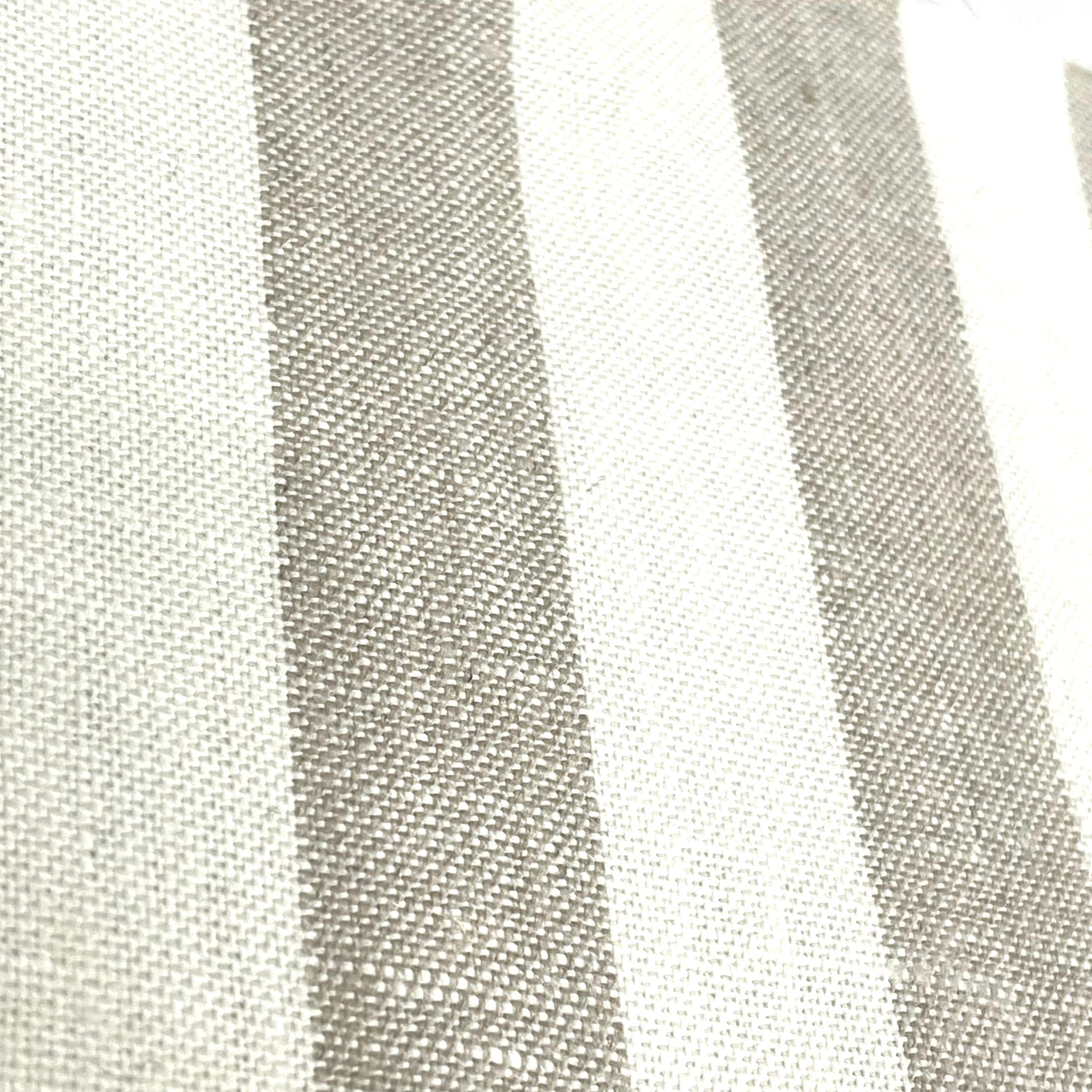 1" Stripe Linen Fabric By The Yard / 56" Width / CL1079