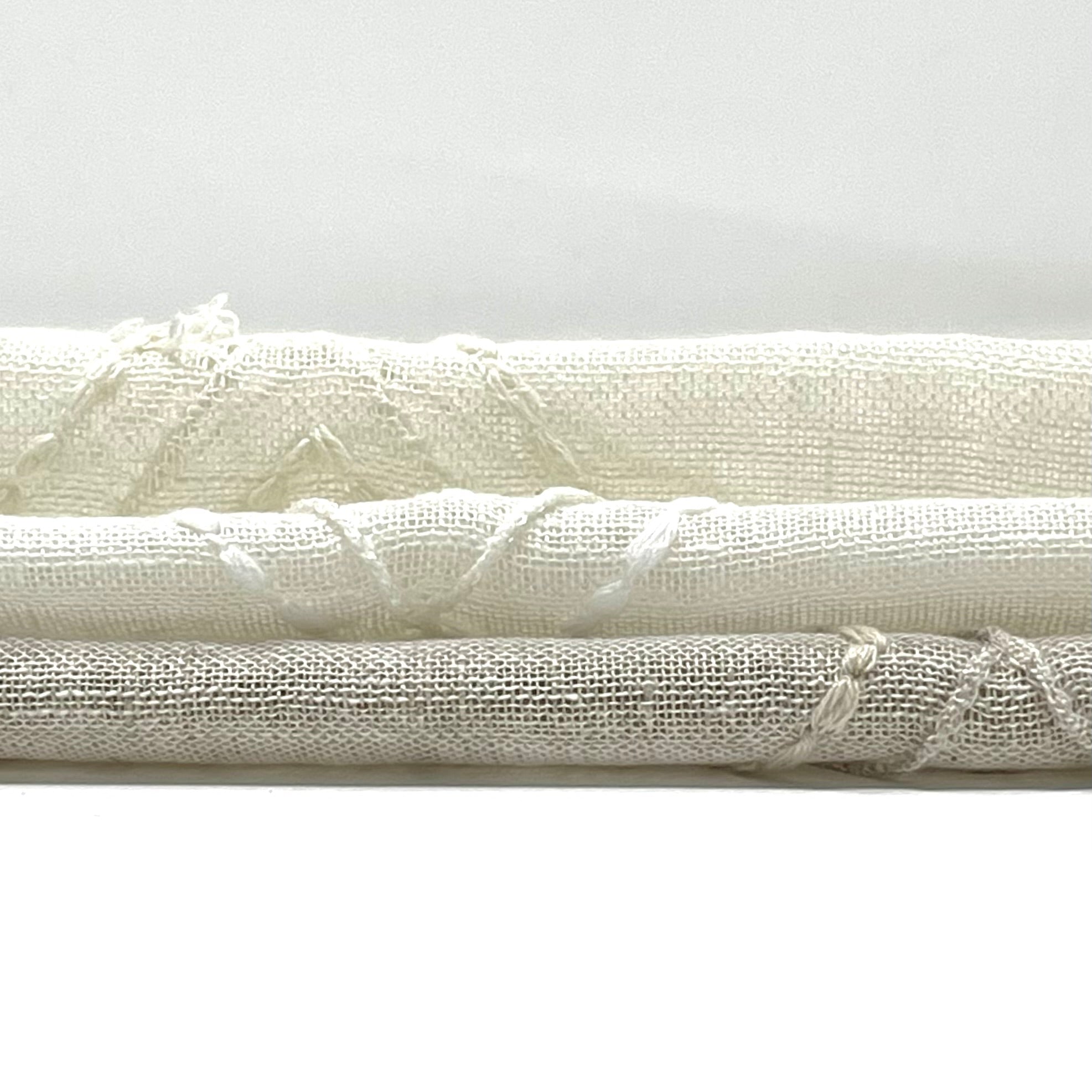 Geometric Blended Linen Fabric By The Yard/CL1078