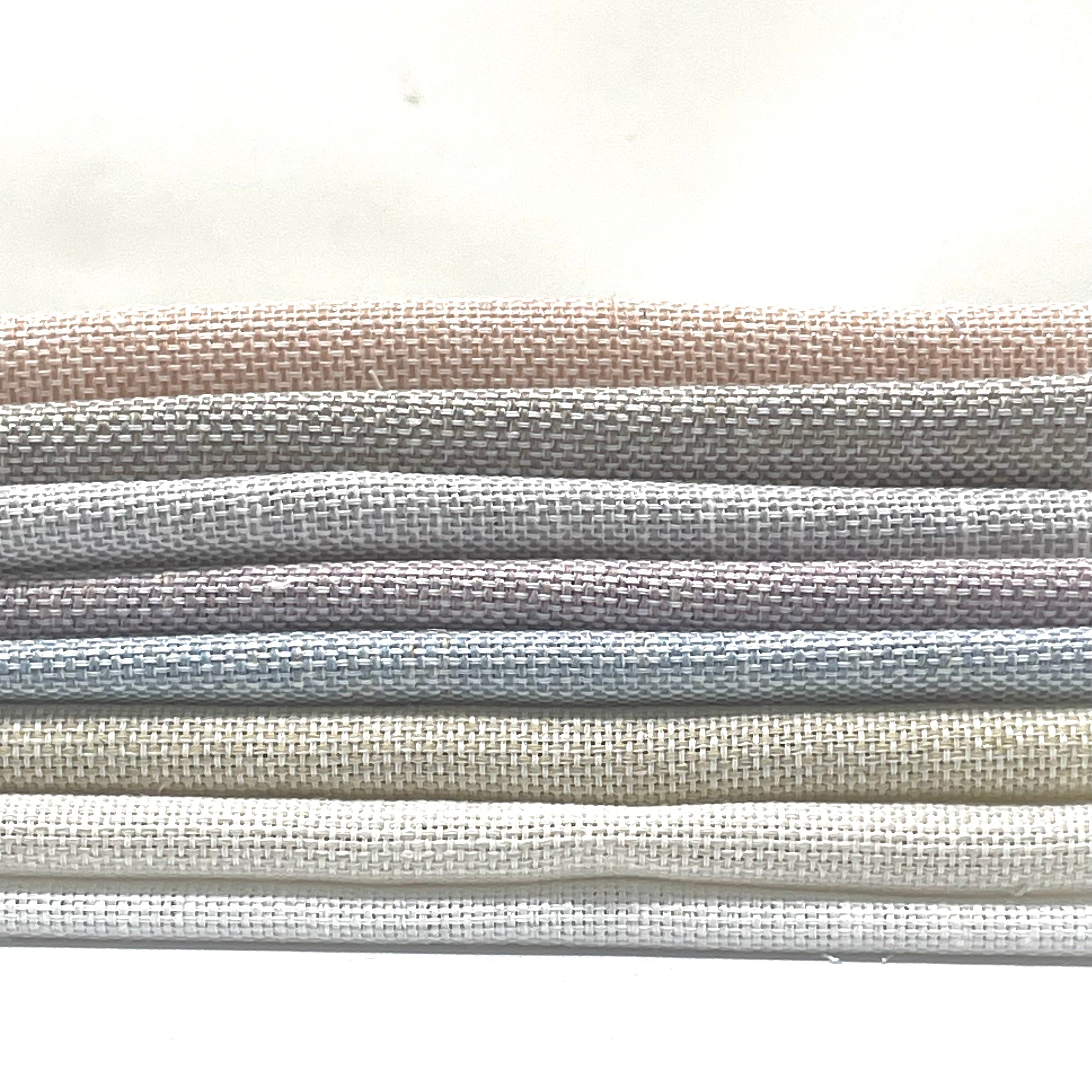 Glitter Faux Linen Sheer Fabric By The Yard/CL1082