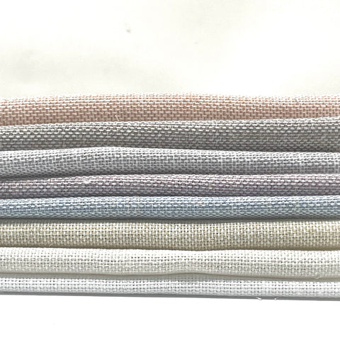 Textured Irregular Linen Blend Fabric by the Yard / 118" Wide / CL1061