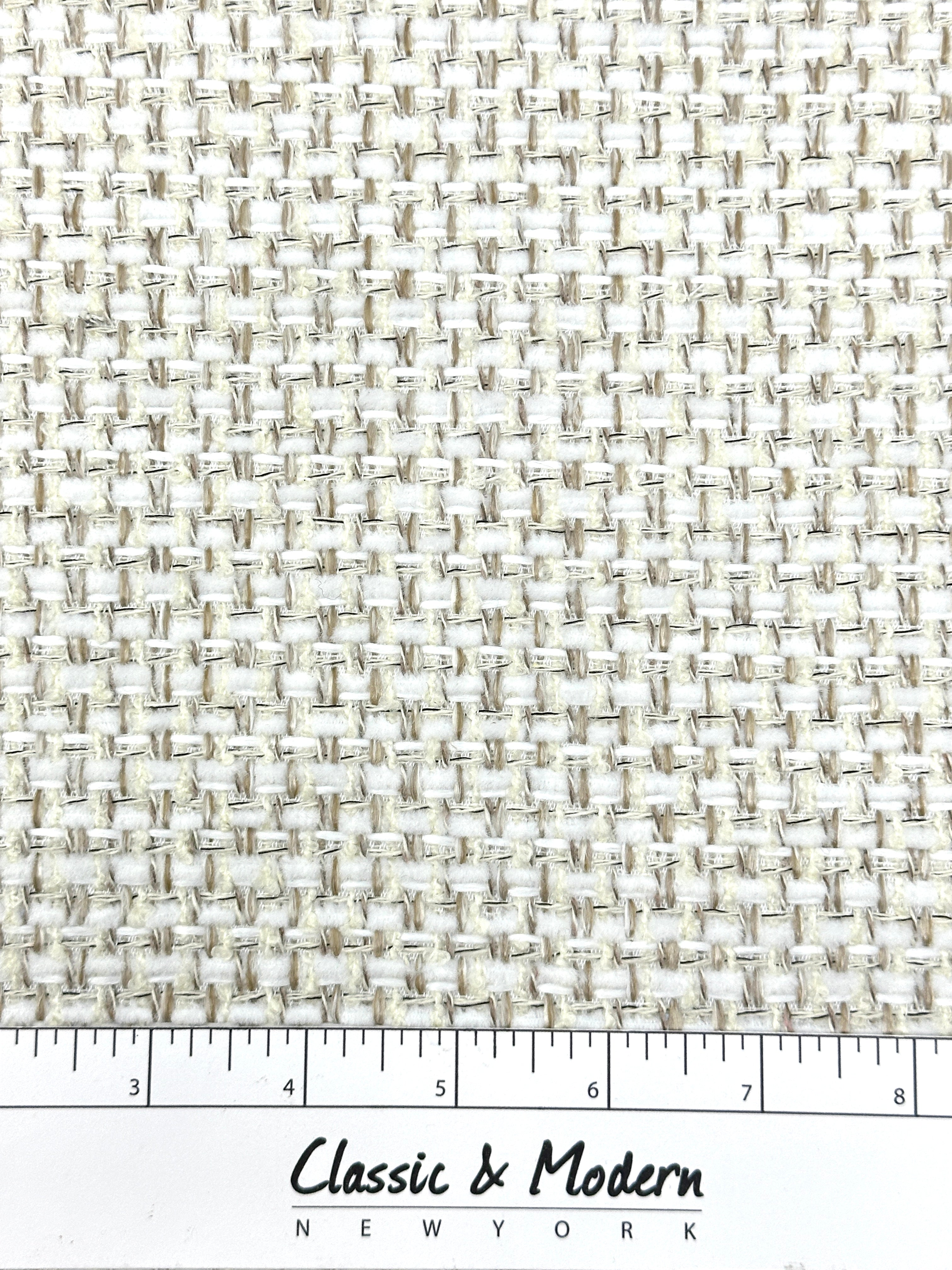 Rough Rustic Textured Linen Blend Fabric By The Yard /  54" Width / CL1147