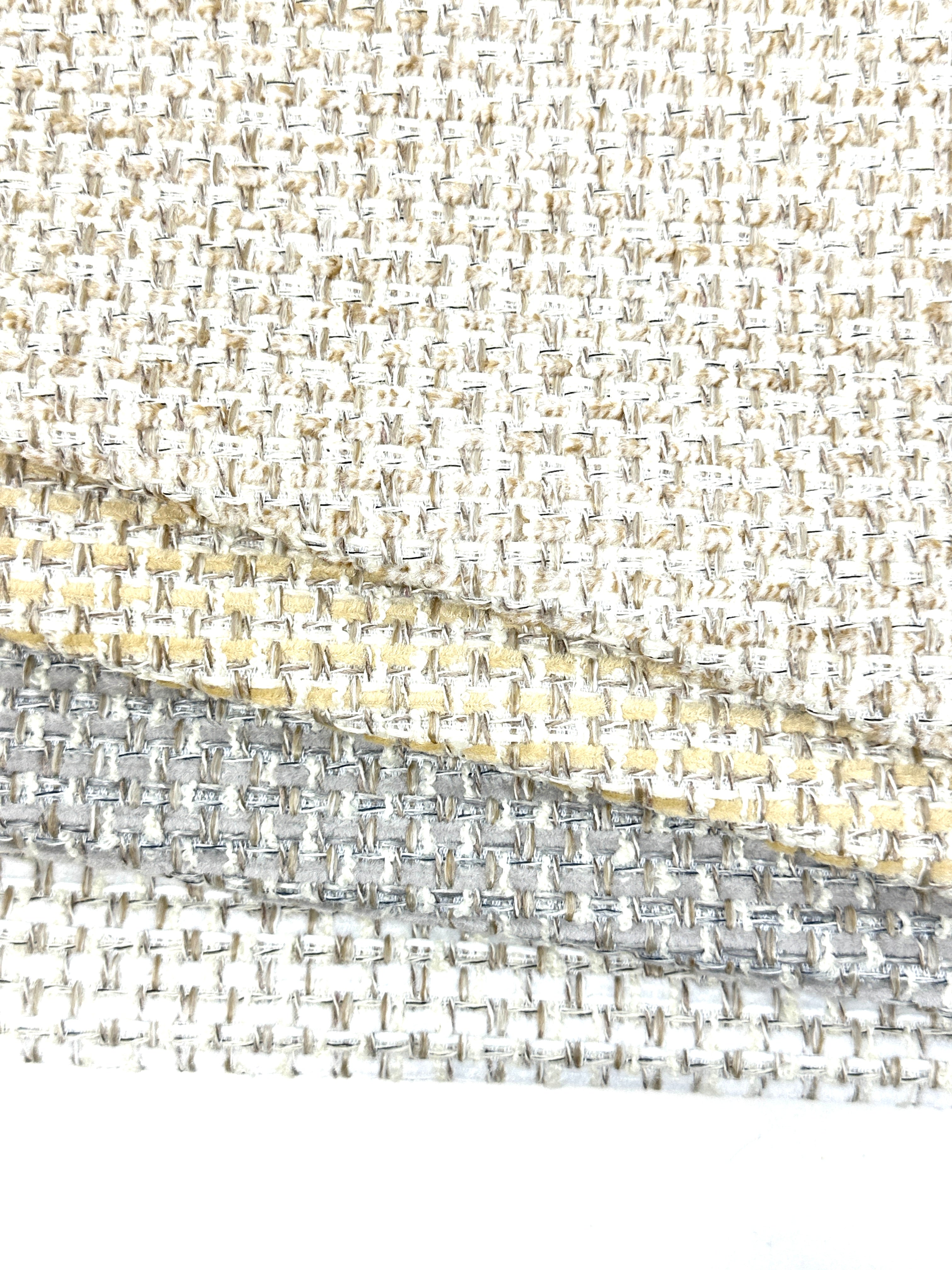 Rough Rustic Textured Linen Blend Fabric By The Yard /  54" Width / CL1147