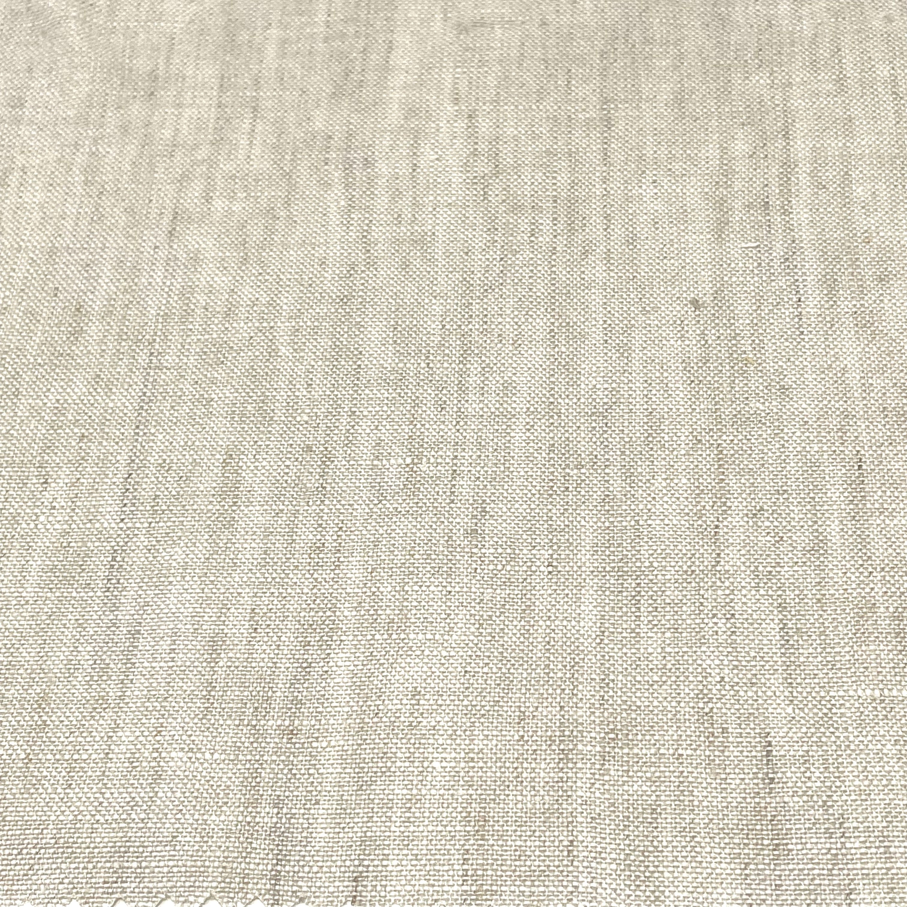 Tumbled Washed Premium Natural Linen Fabric by the Yard / 58" Wide / CL1088