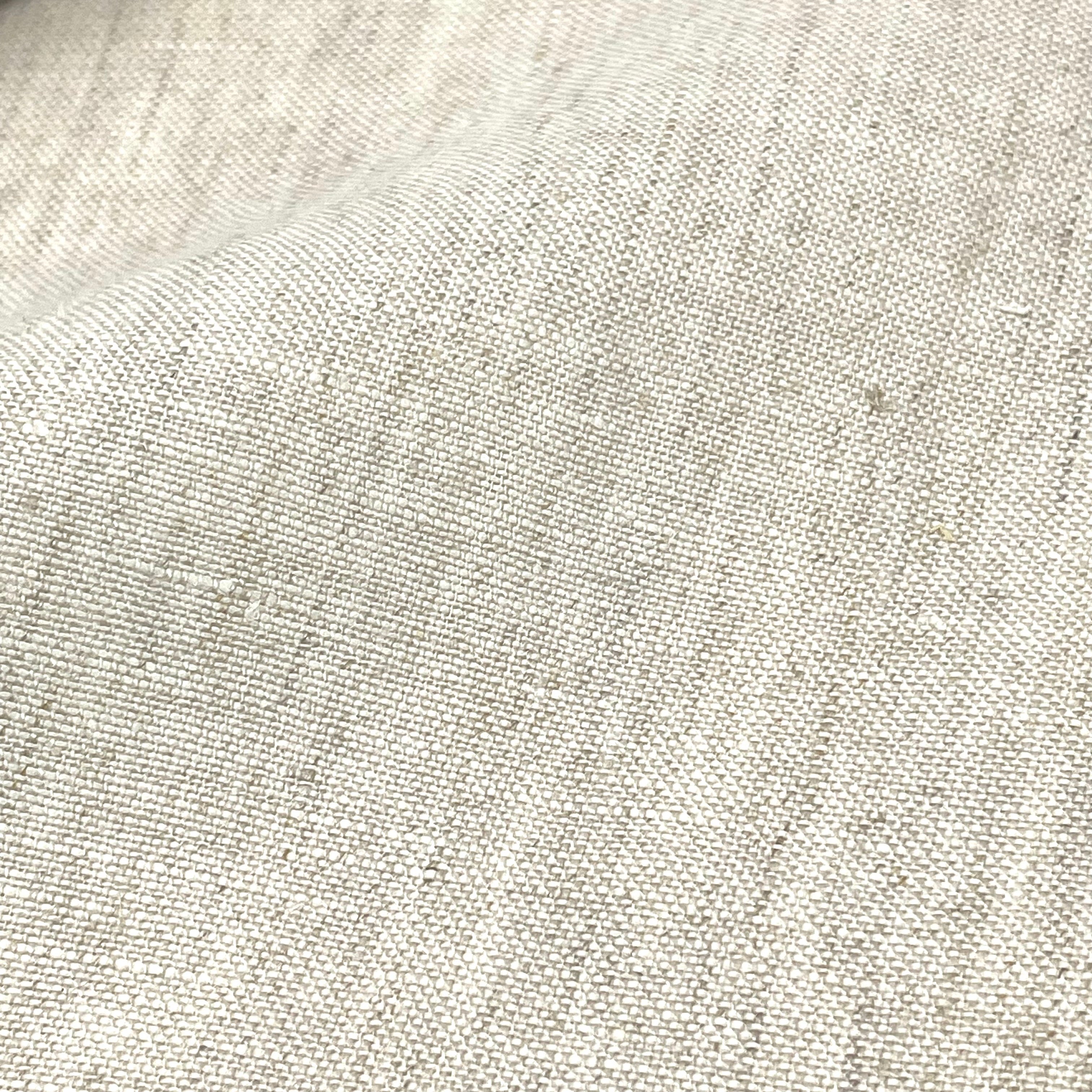 Tumbled Washed Premium Natural Linen Fabric by the Yard / 58" Wide / CL1088
