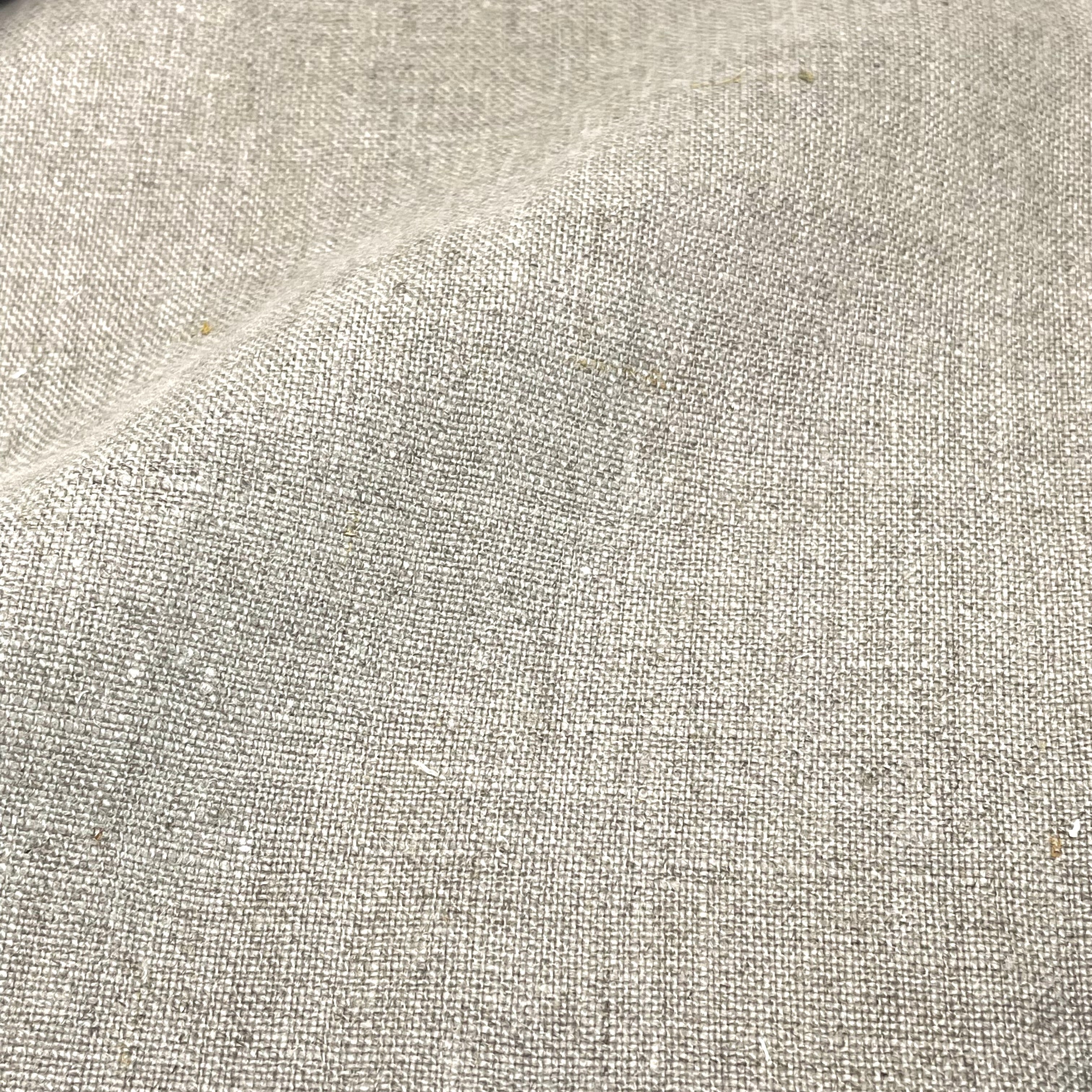 Tumbled Washed Premium Natural Linen Fabric by the Yard / 58" Wide / CL1088
